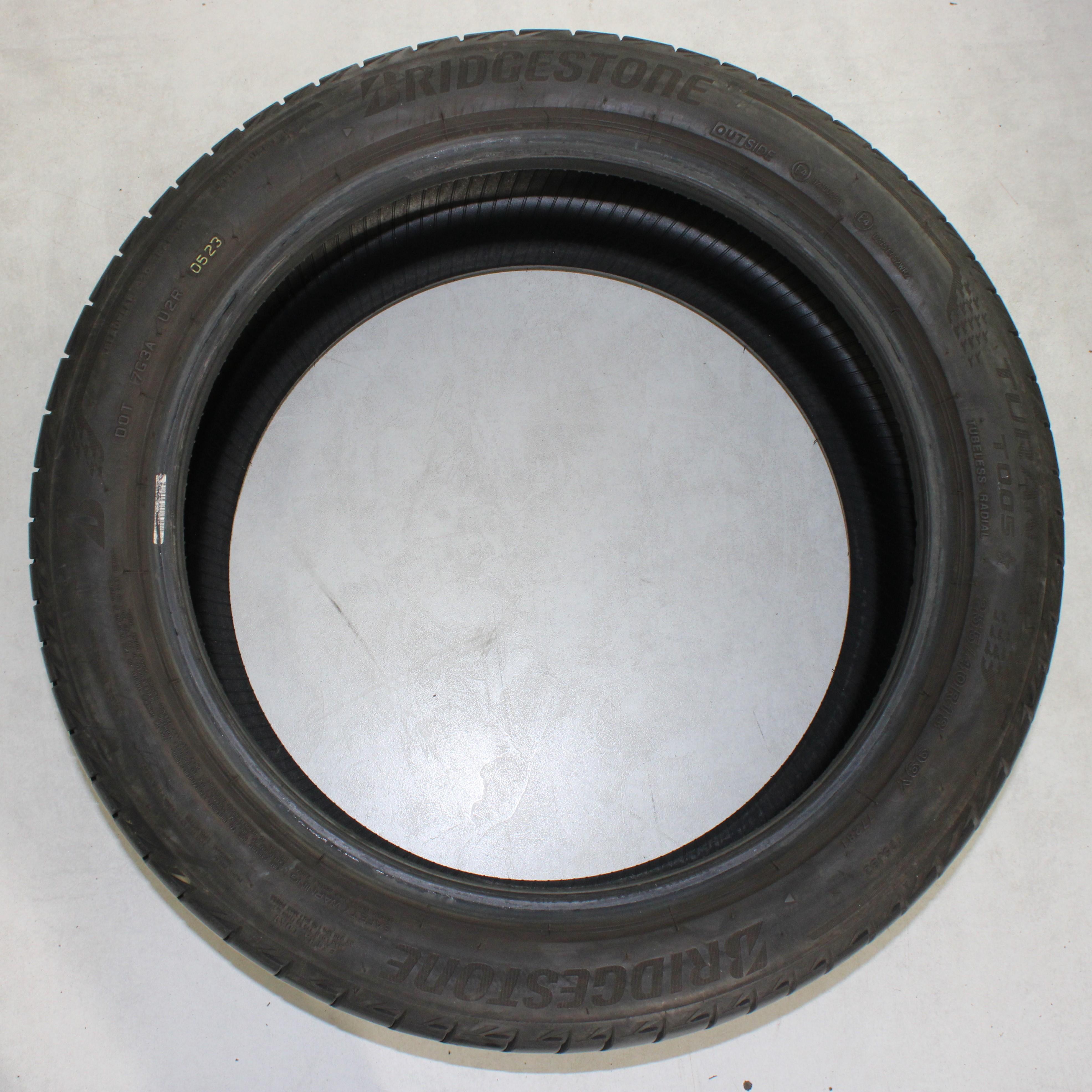 1 x 255/40R18 99Y pneu été Bridgestone Turanza T005 * 5,5-6mm 2023