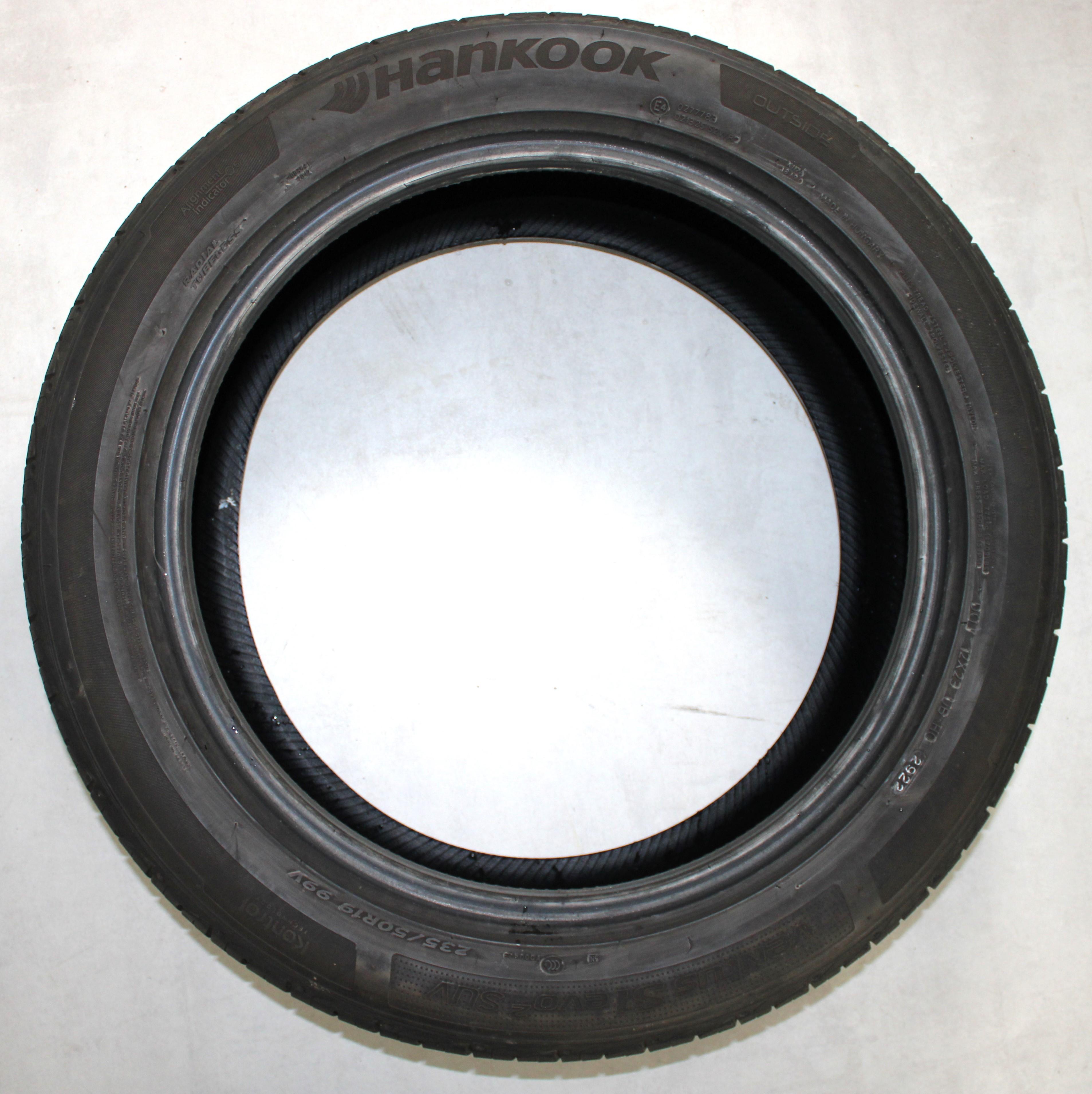 2 x 235/50R19 99V Sommerreifen Hankook Ventus S1 Evo 2 SUV 7-7,5mm 2022