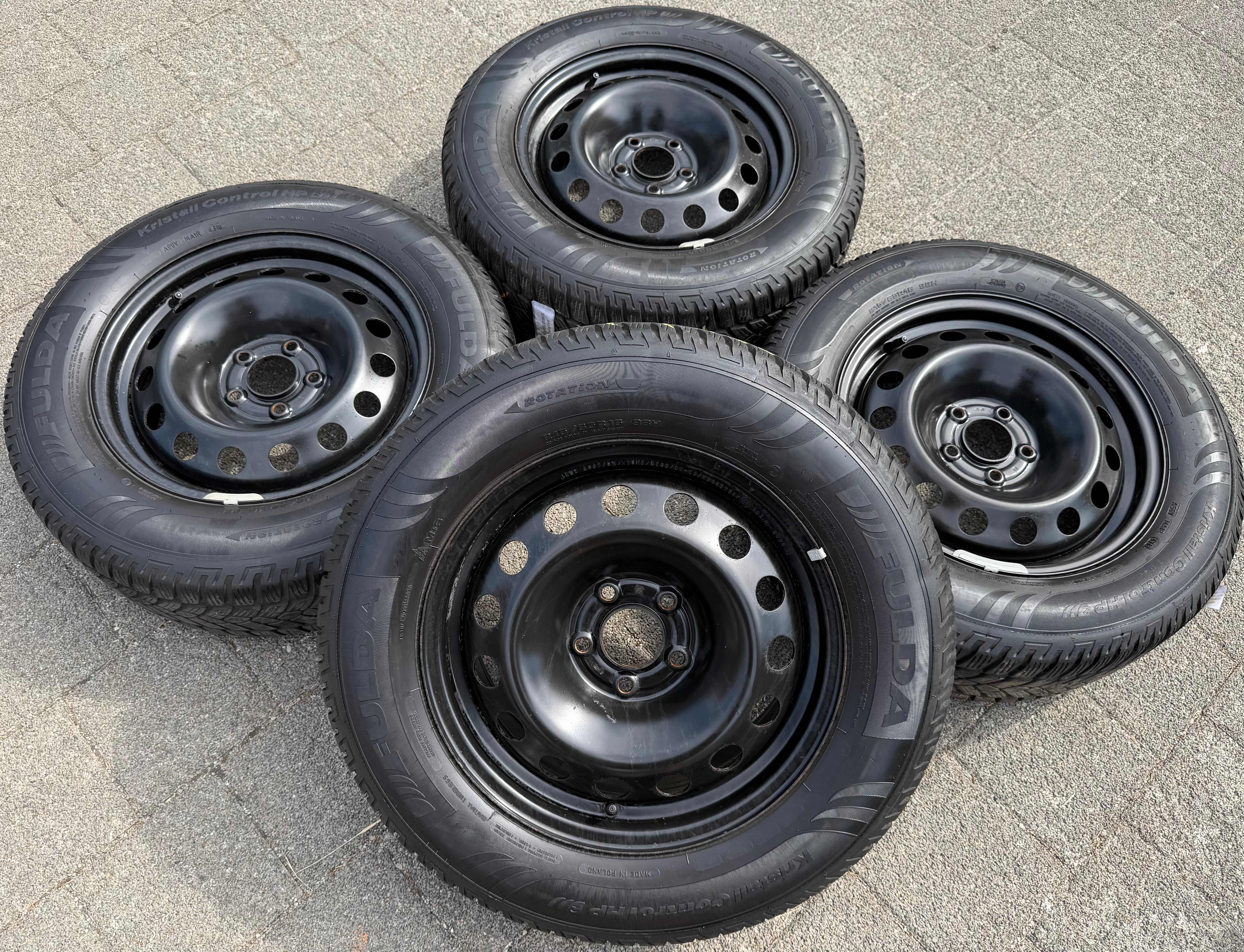4 Winterräder Jeep Compass Renegade 215/65R16 98H Fulda RDKS