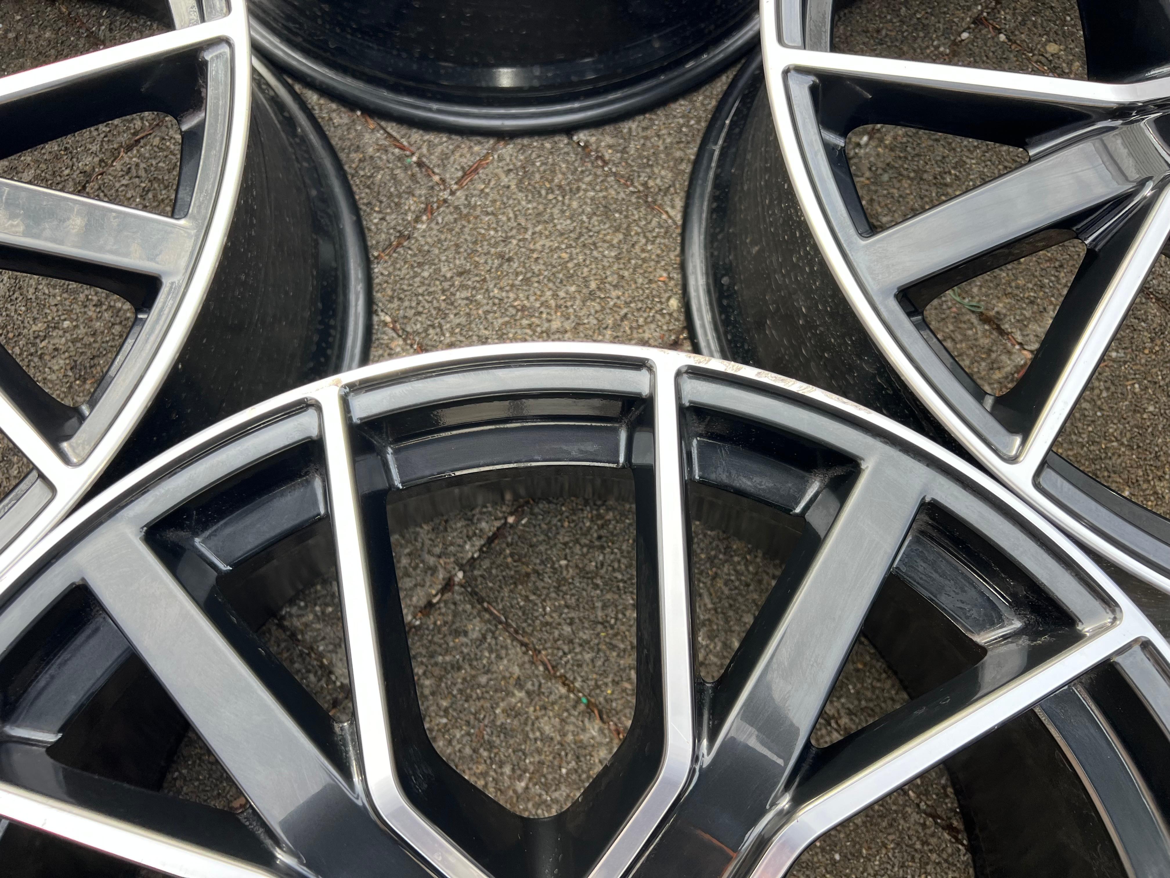 4 JANTES ORIGINALES 22" EN ALU AUDI Q7 SQ7 4M 4M0601025DP 10x22 ET26 FREIHAUS