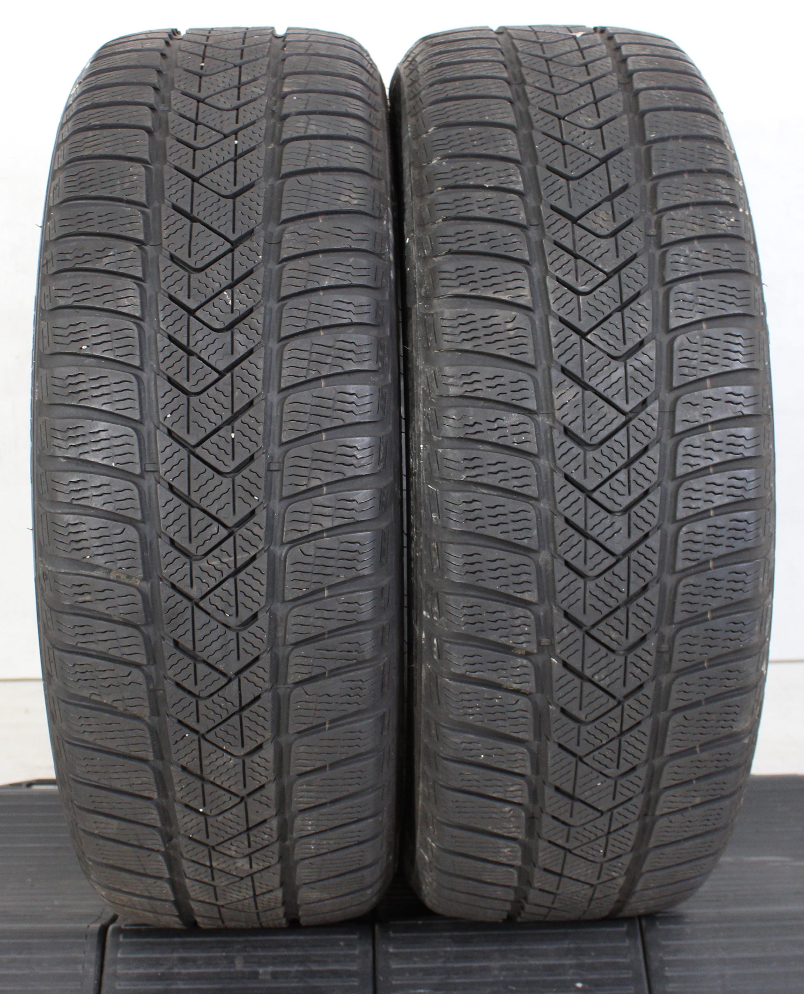 2 x 225/45R19 96V Winterreifen Pirelli Sottozero 3 Runflat 5-5,5mm 2019/2020 *