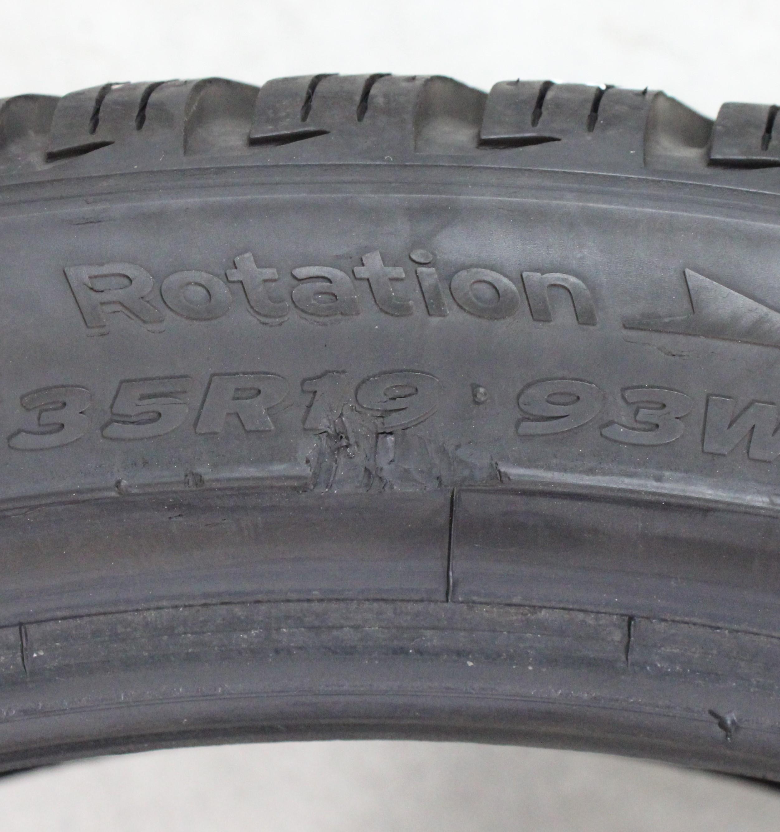 2 x 245/35R19 93W Winterreifen Hankook Winter I*Cept Evo 3 6,5-7mm 2020