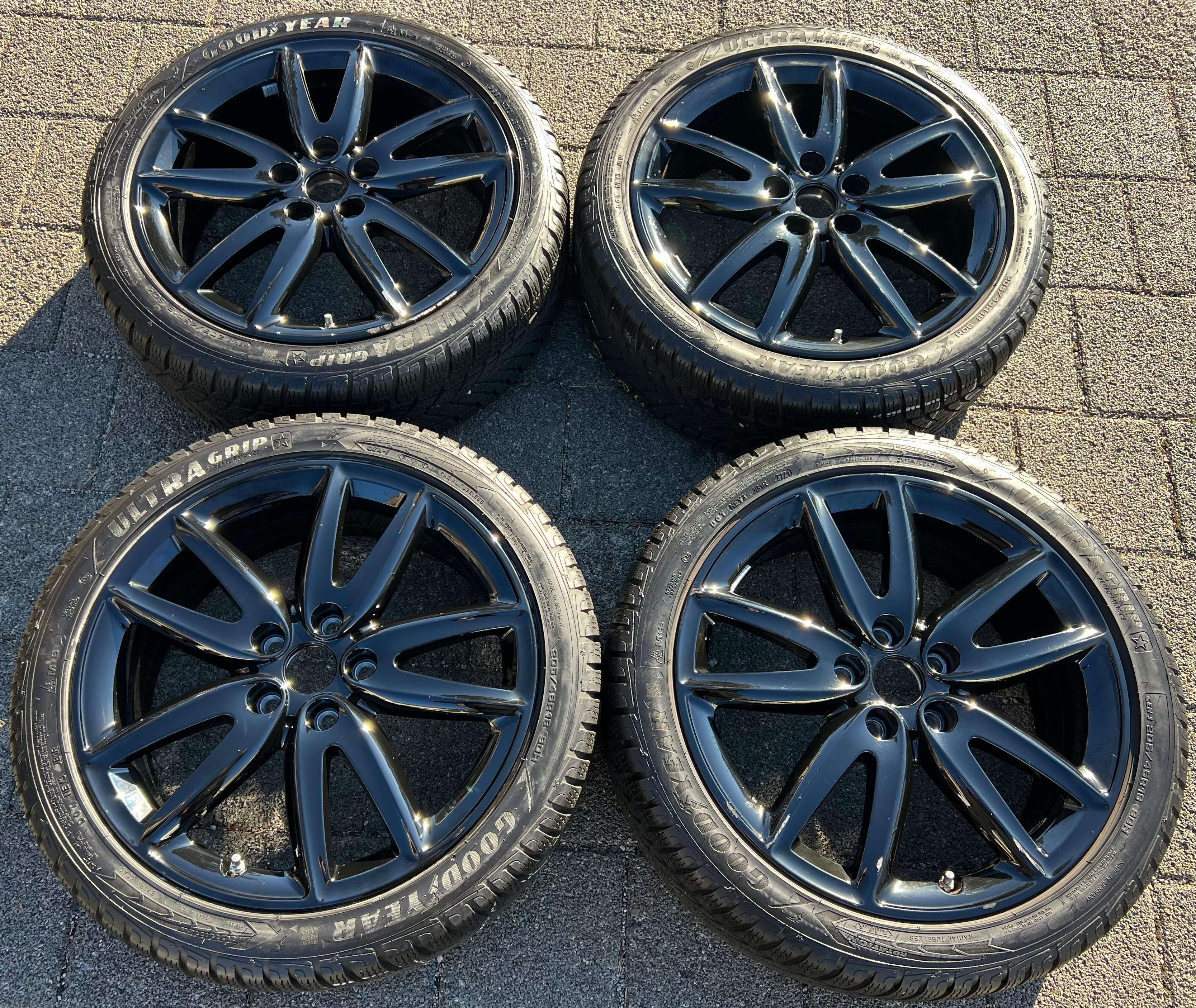 4 llantas de aluminio originales de invierno de 18" para MINI Clubman F54, modelo «Grip Spoke 815», con sistema RDKS, envío gratuito
