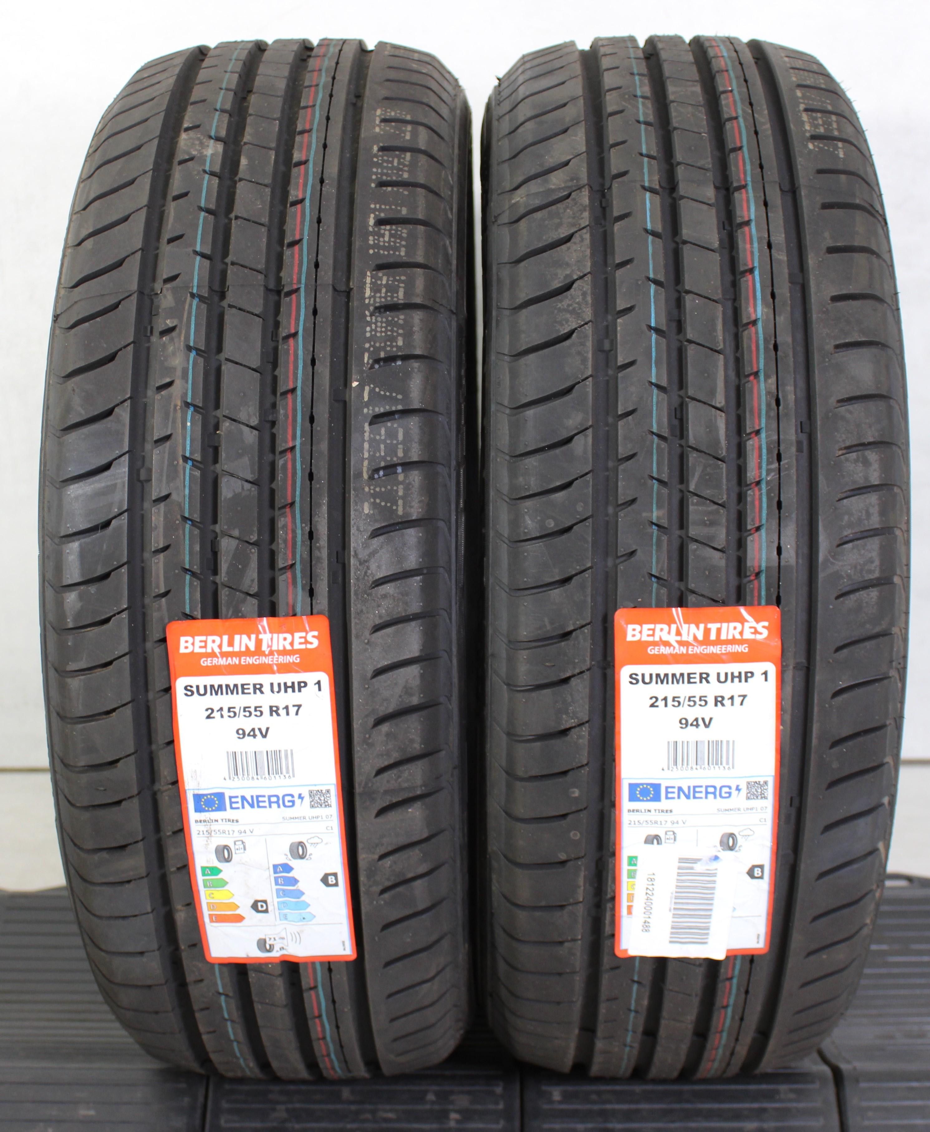 2 x 215/55R17 94V neumáticos de verano Berlin Tires Summer UHP1 2023 NUEVO Entrega gratuita