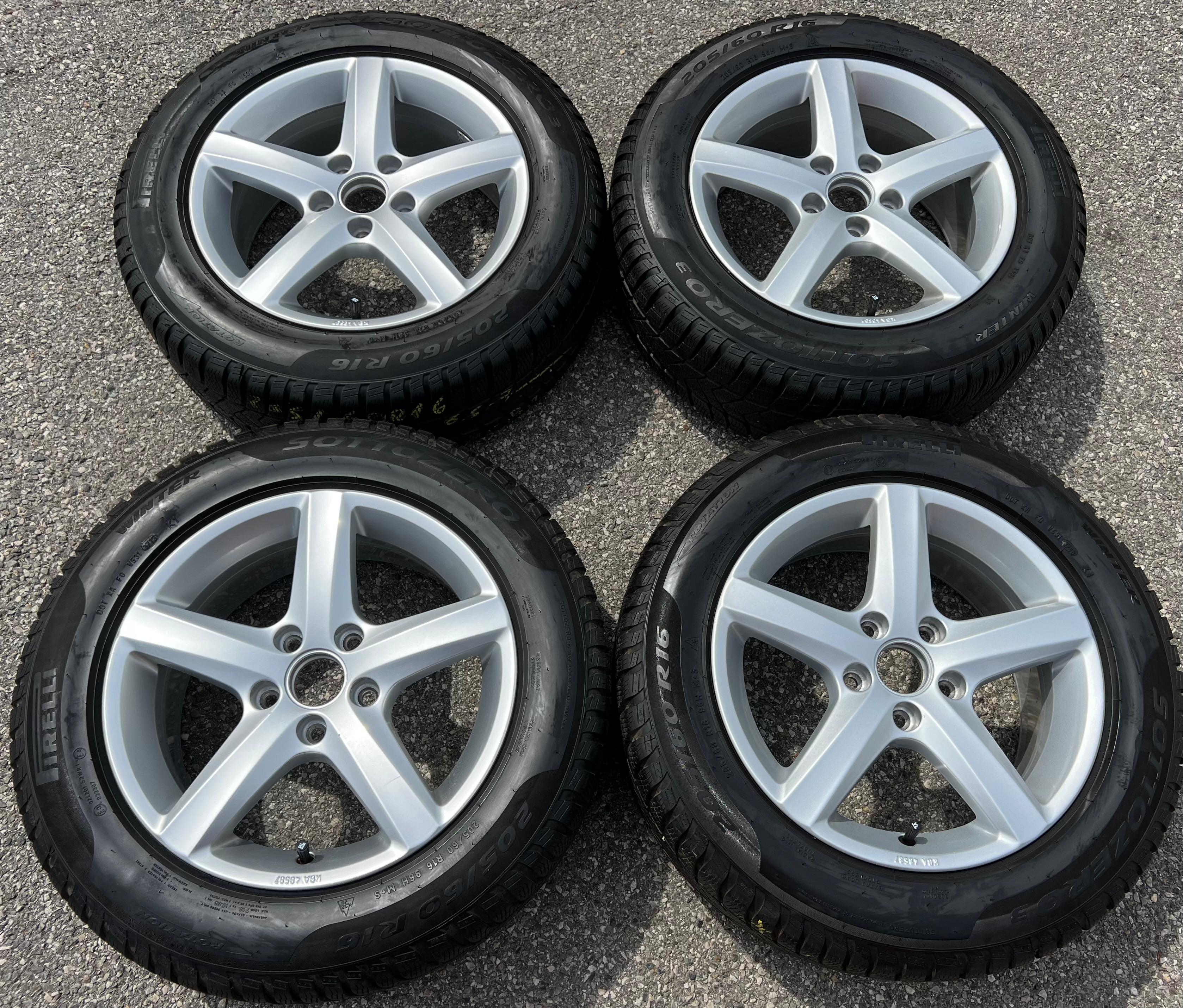4 JANTES ALU ORIGINALES 16" VW PASSAT 3G B8 6,5x16 ET42 3AA071496A FREIHAUS
