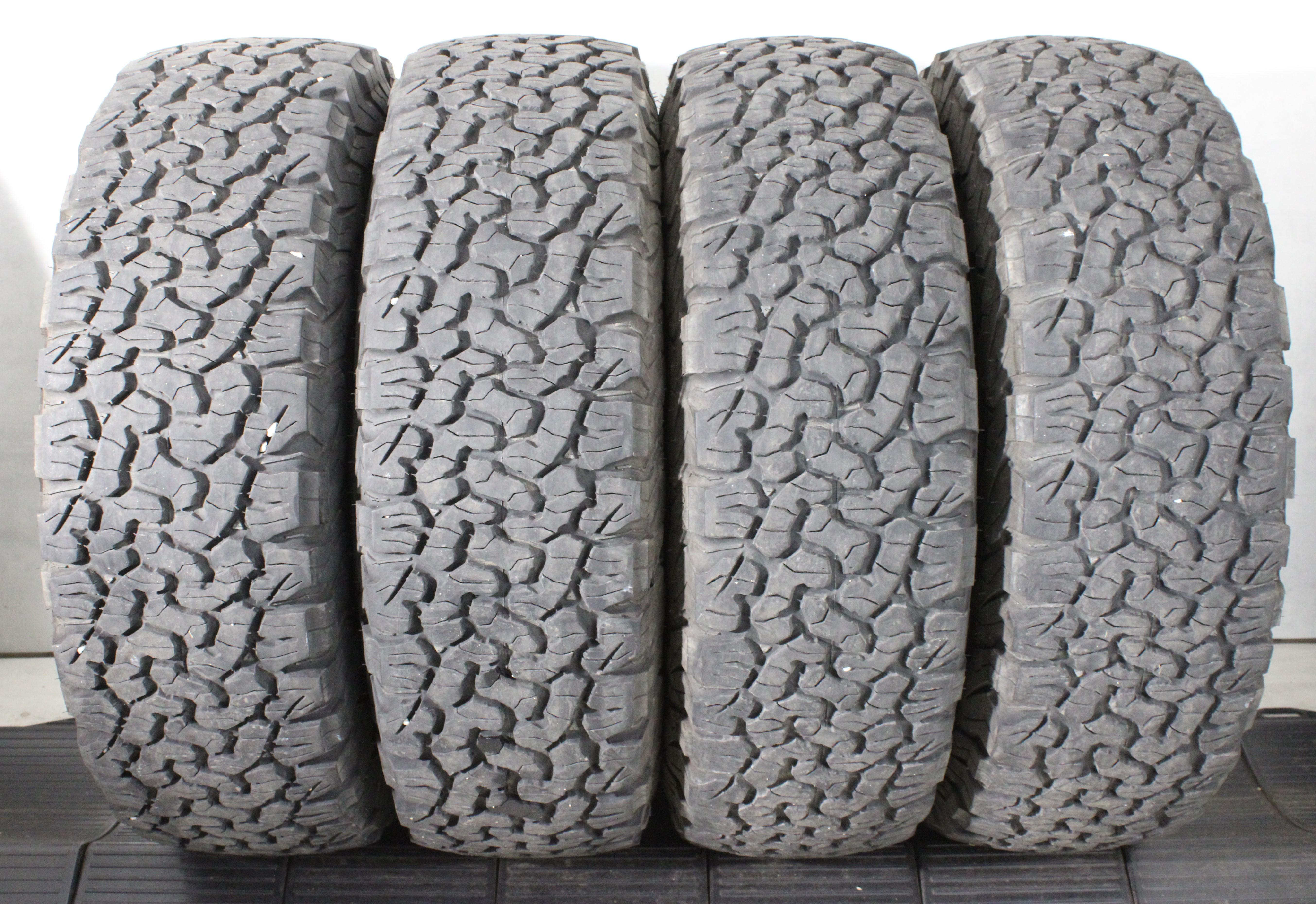 4 x 245/75R16 120/116S Ganzjahresreifen BFGoodrich All-Terrain T/A KO2 2x8-8,5mm/2x9mm 2018