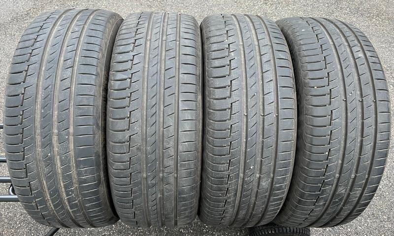 4 x 225/55R19 99V Sommerreifen Continental Premium Contact 6 2x 6,5mm und 2x 6mm 2022