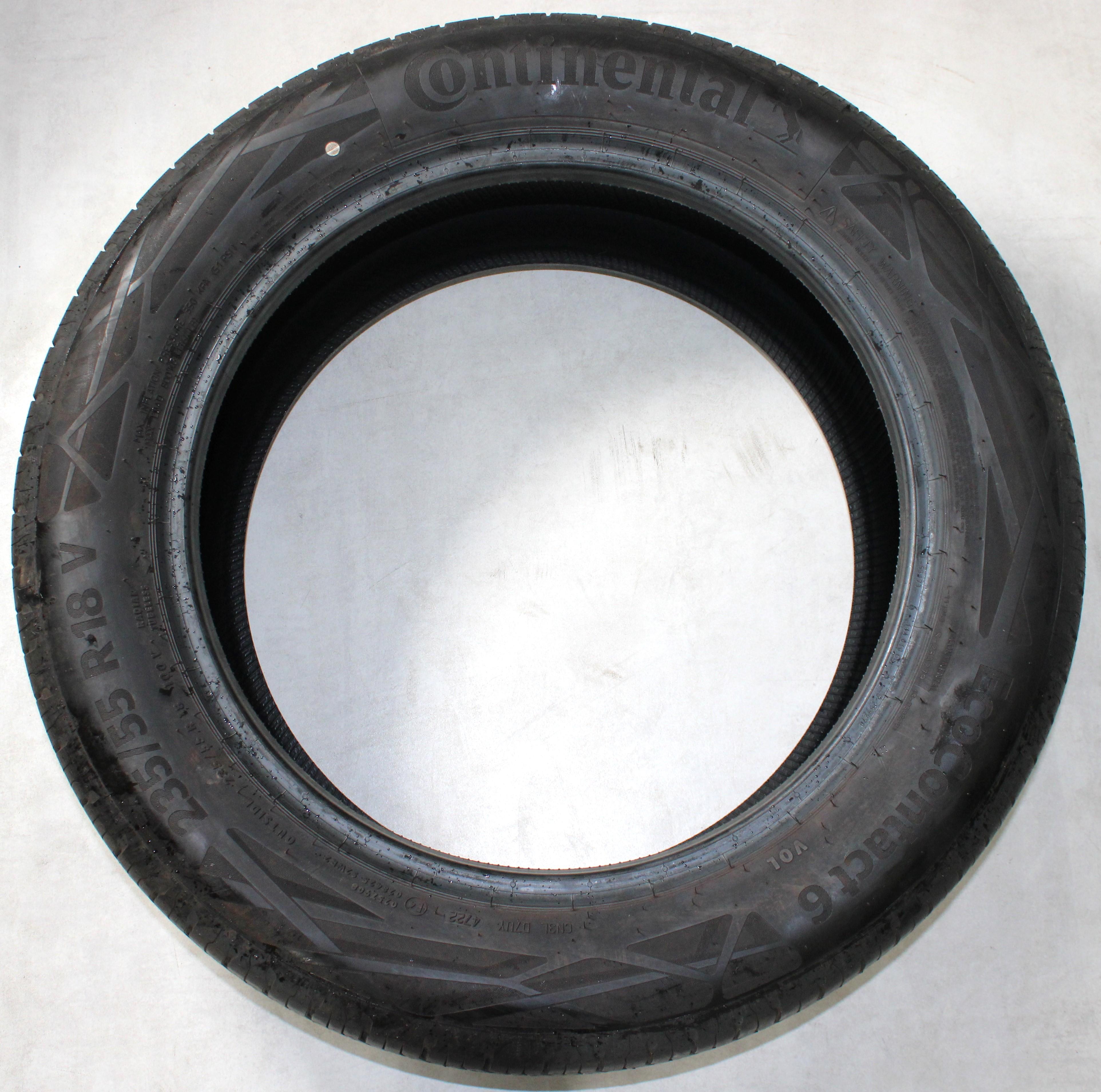 4 x 235/55R18 100V Sommerreifen Continental  Eco Contact 6 VOL 6mm 2022