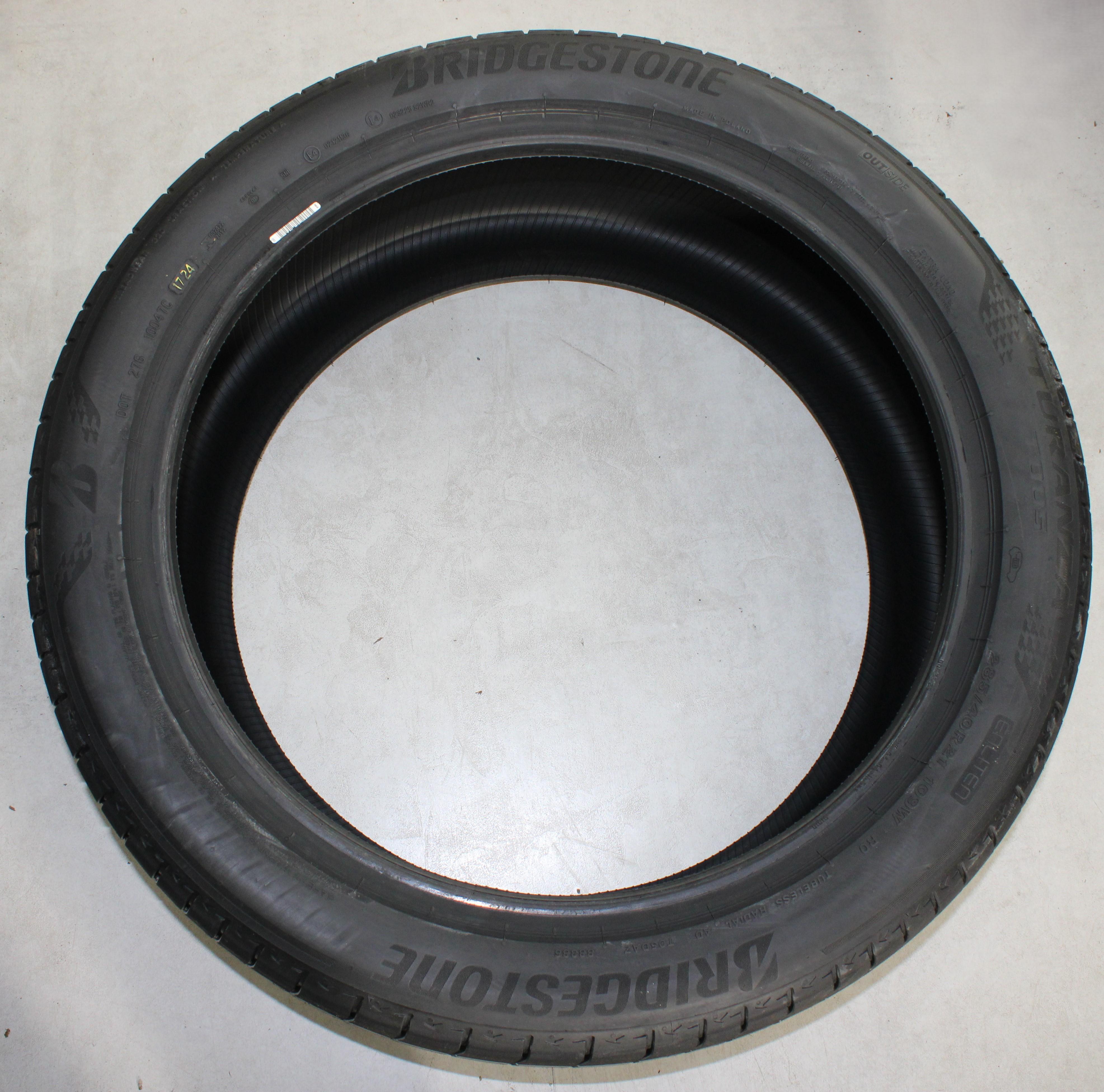 4 pneus d'été Bridgestone Turanza T005 RO 2024 109W, dimensions 285/40R21, NEUF