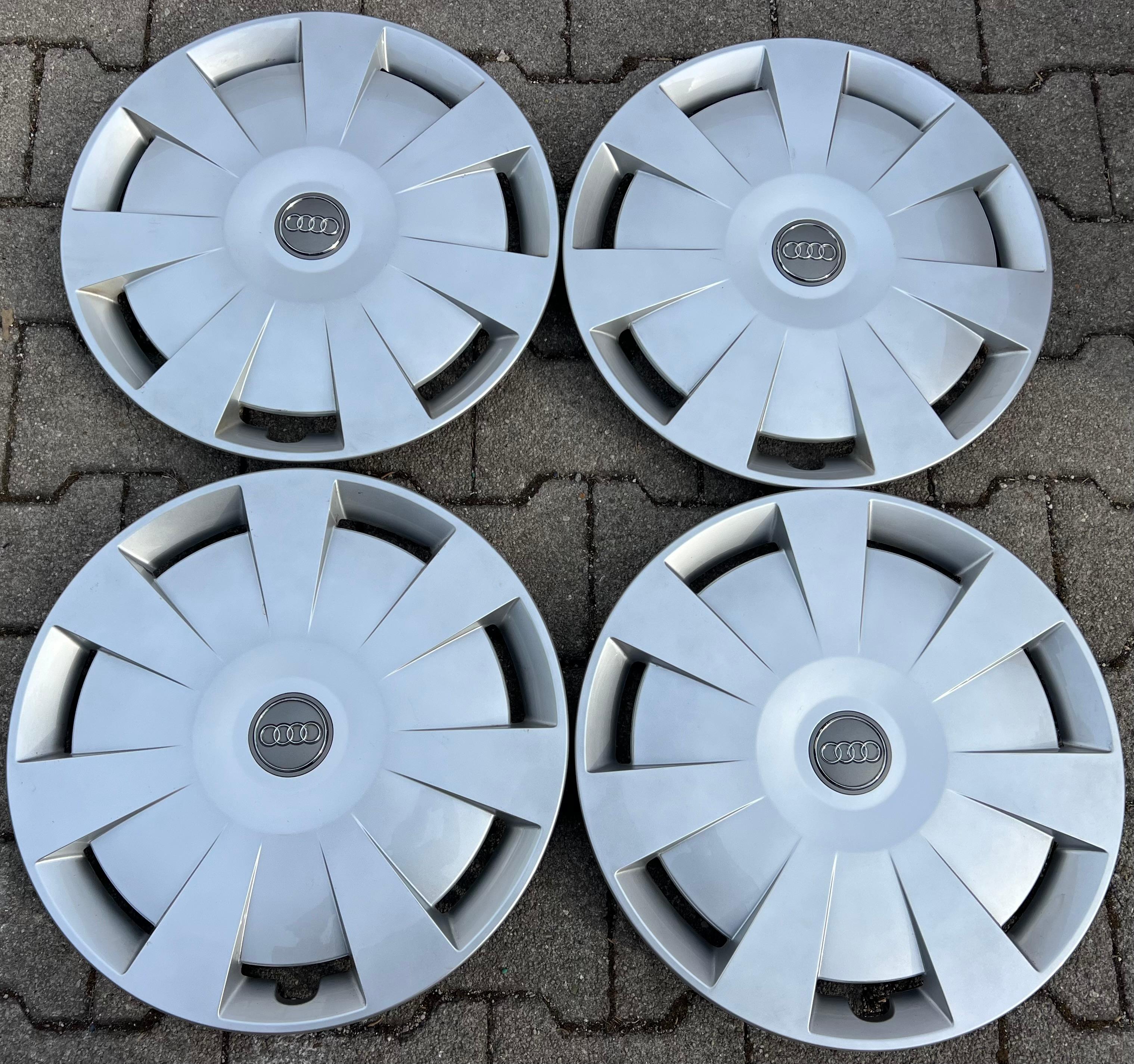 4 ORIGINAUX 16" ENJOLIVEURS DE ROUE AUDI A3 A4 Q2 8V0601147D 16 POUCES GRATUIT
