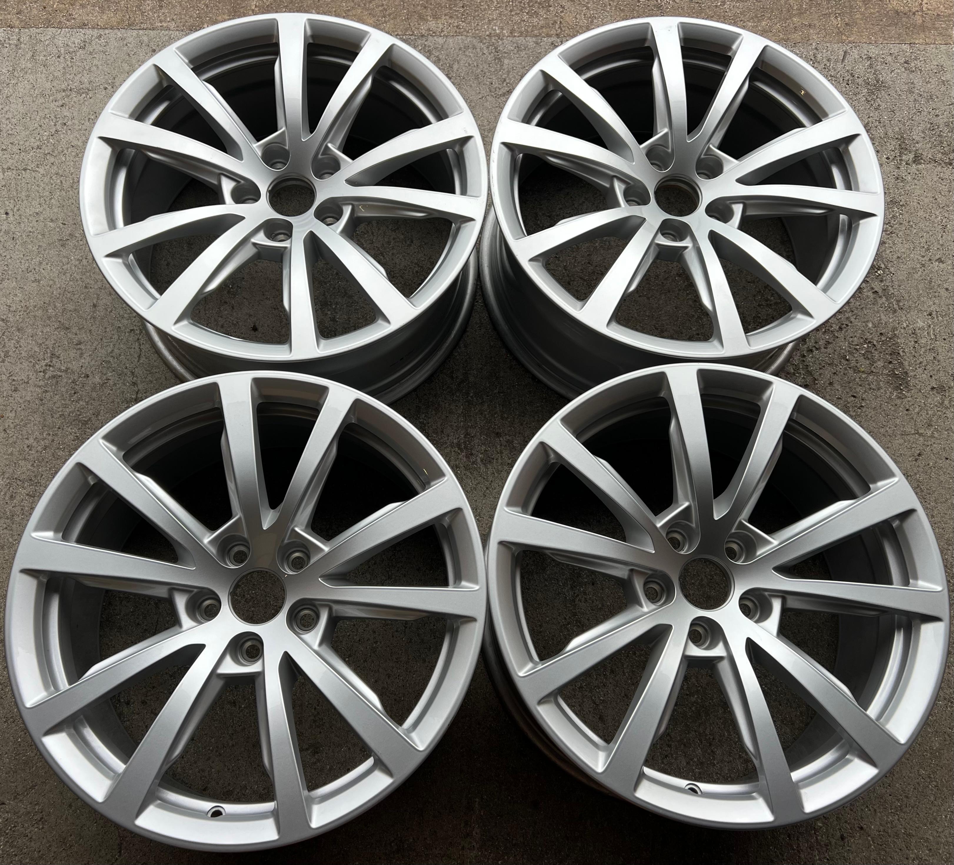 4 ORIGINAL 18" ALUFELGEN FELGEN AUDI A8 4N 4N0601025A 8x18 ET29 FREIHAUS