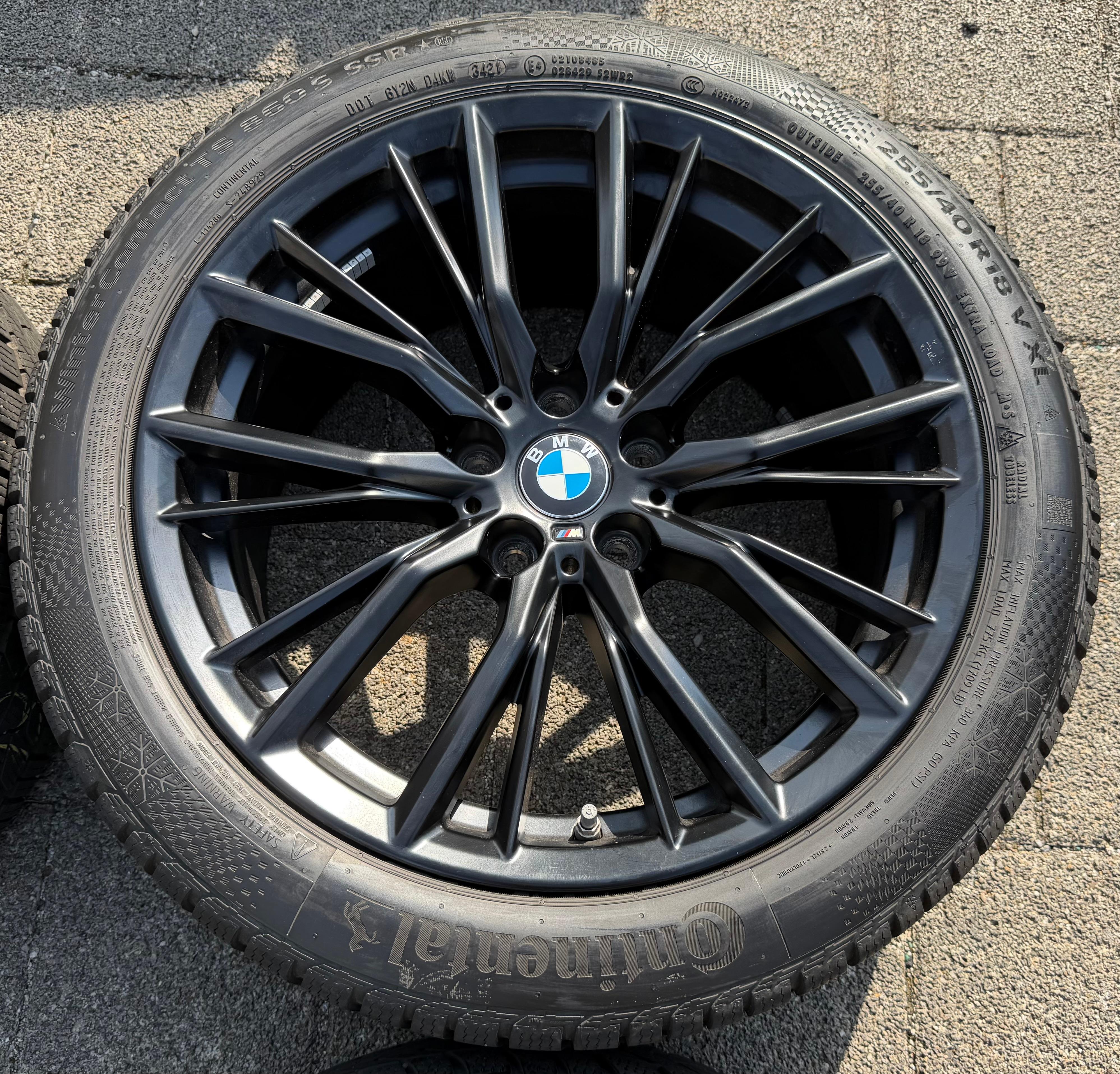 4 Original 18" Alu Winterräder BMW 3ER Reihe G20 G21 4ER G22 G23 2ER G42 M796 RDKS