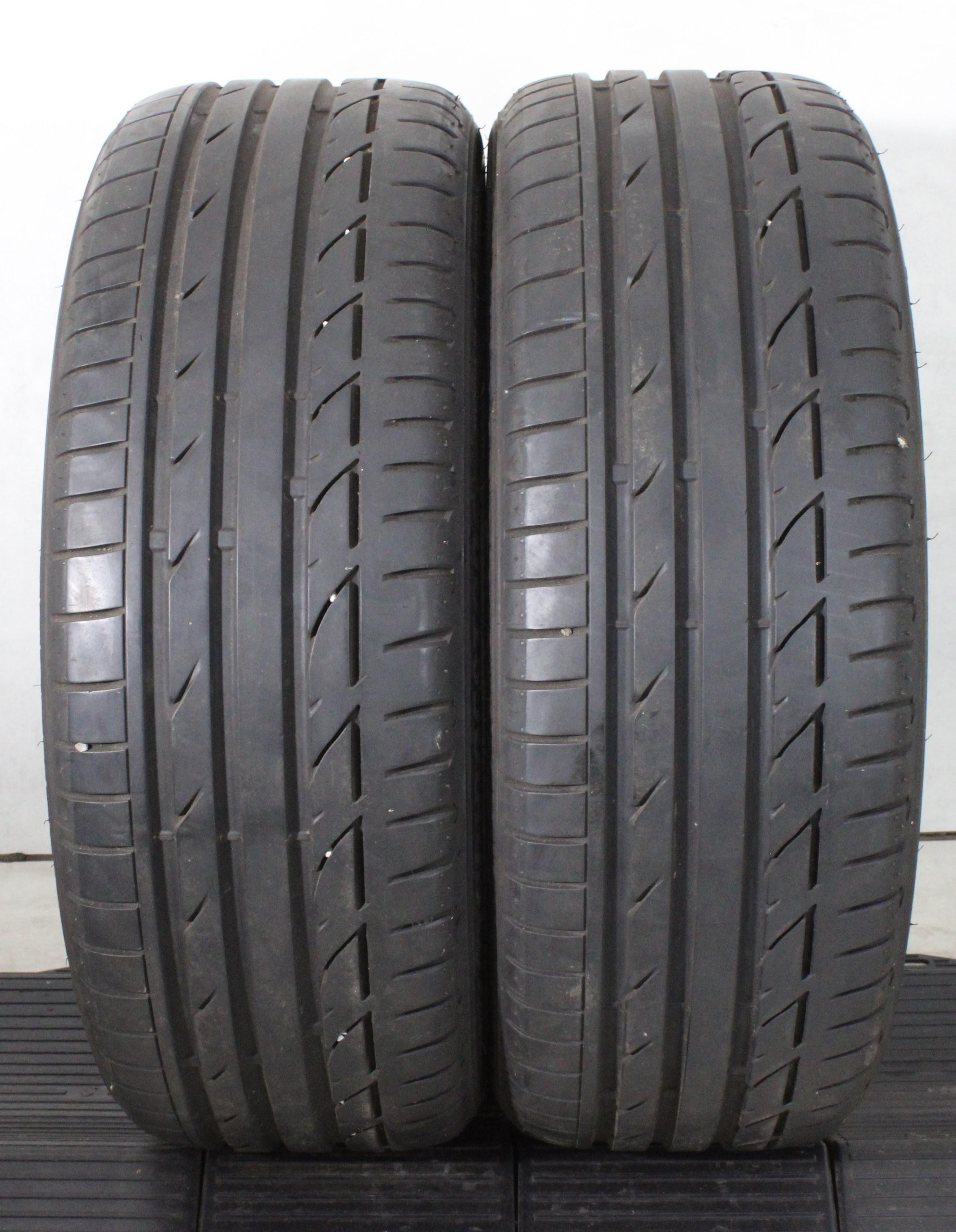 2 x 225/45R19 92W Pneus d'été Bridgestone Potenza S001 Runflat 6mm 2017