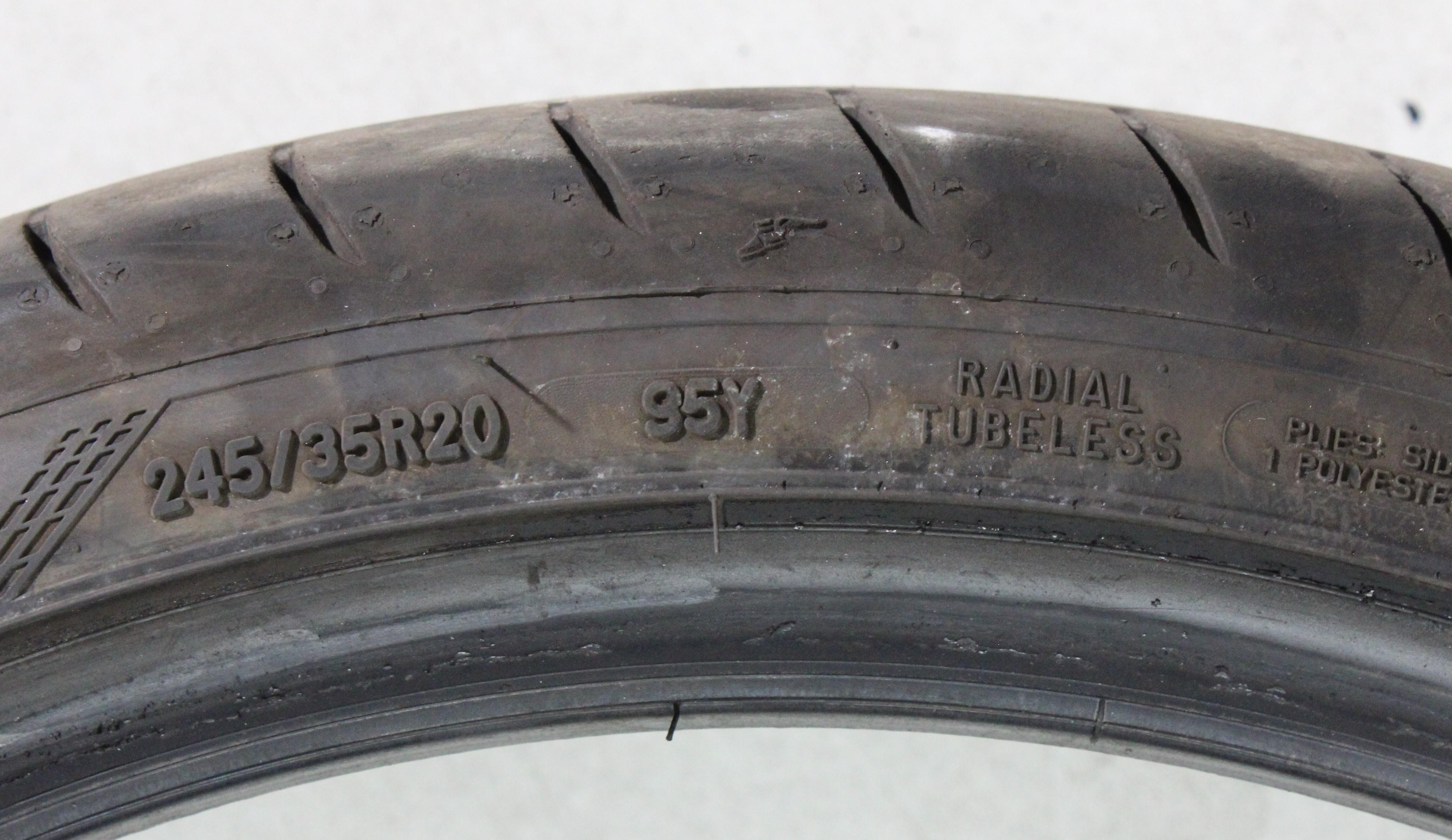 2 x 245/35R20 95Y Sommerreifen Goodyear Eagle F1 Asymmetric 5* Runflat 6mm 2024