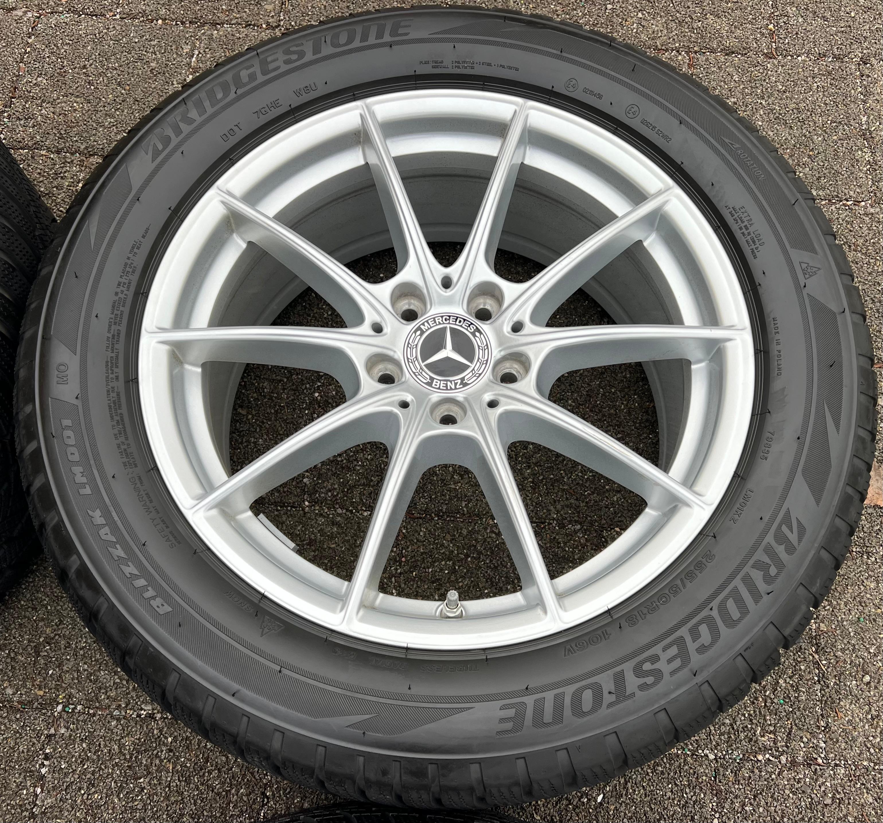 4 ORIGINAL 18" ALU WINTERRÄDER MERCEDES S-KLASSE W223 A2234012800 RDKS FREIHAUS