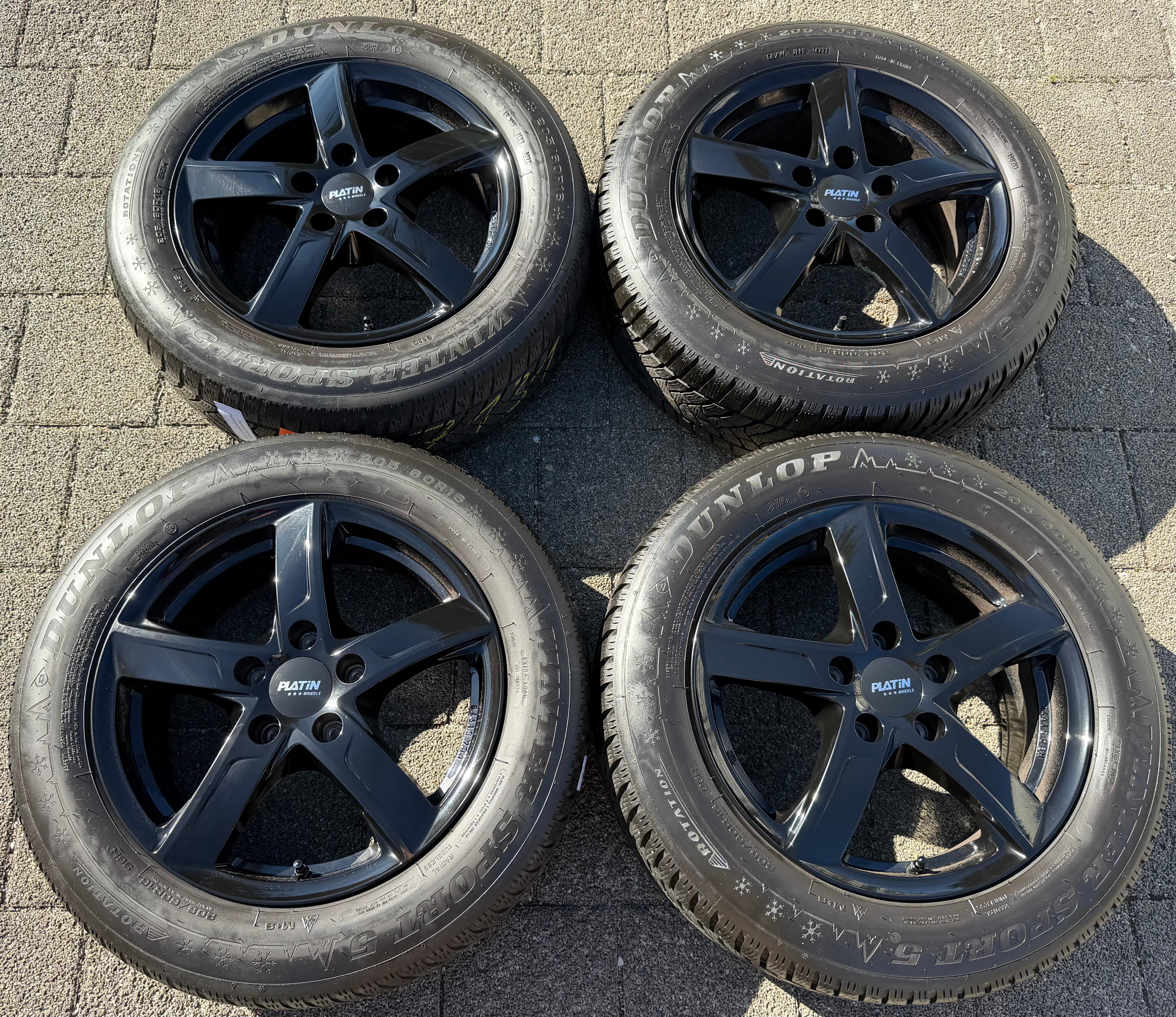 4 ALUFELGEN 16" VW TOURAN GOLF T-ROC CADDY AUDI A3 SEAT ALTEA SKODA LEON OCTAVIA