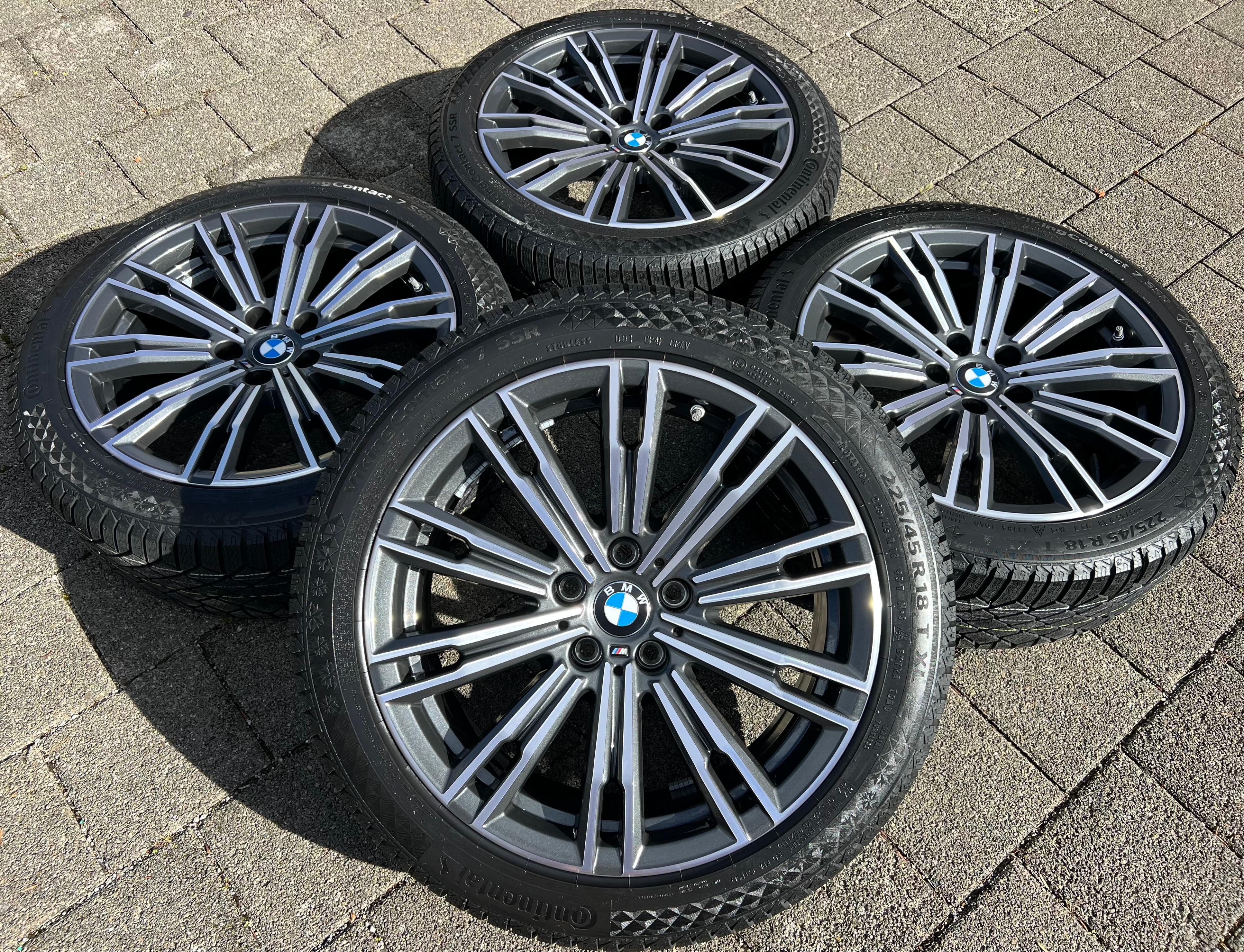4 ORIGINAL 18" ALU WINTERRÄDER BMW 3ER REIHE G20 G21 STYLING M790 RDKS NEU FREIHAUS