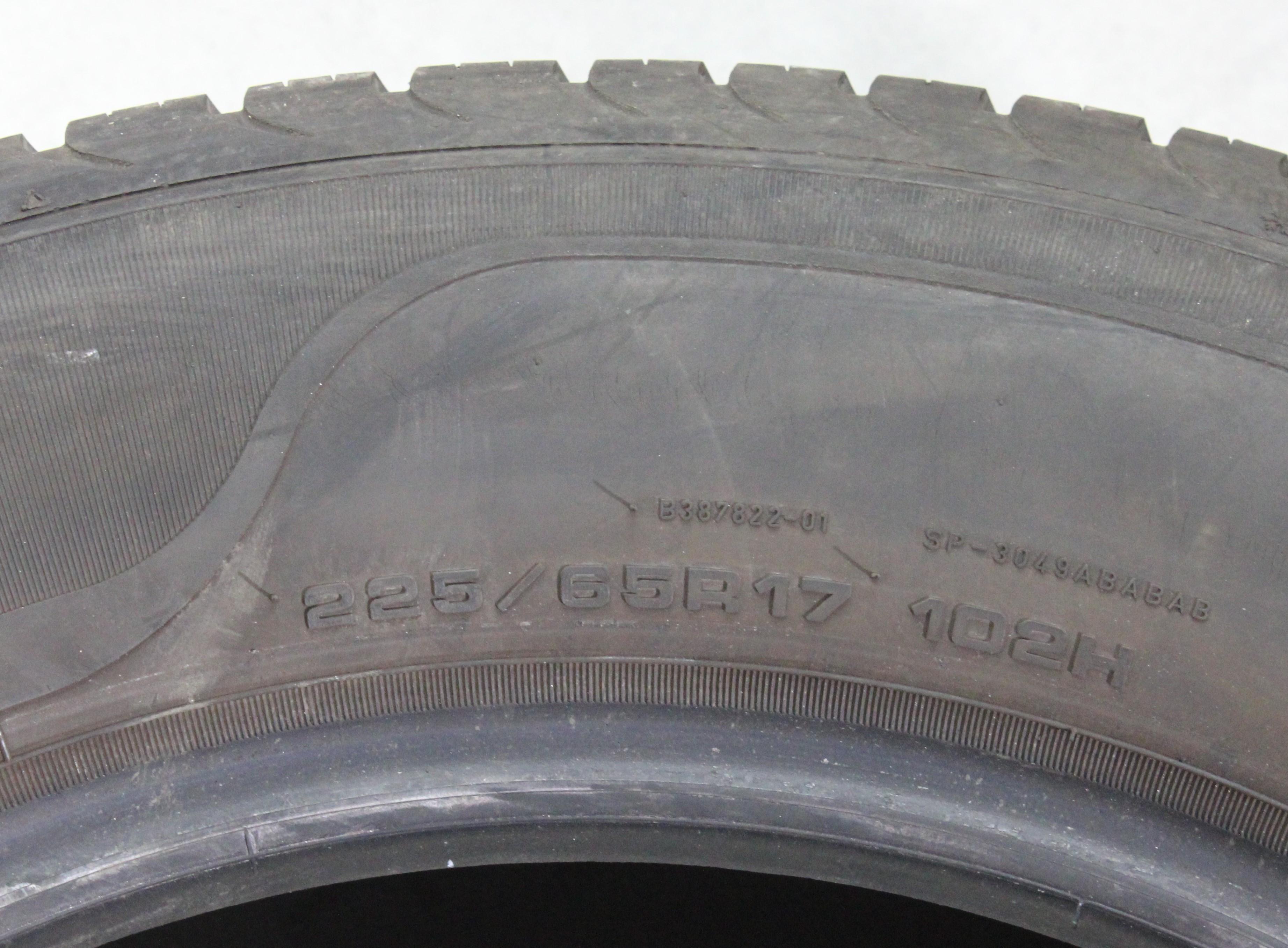 2 x 225/65R17 102H Ganzjahresreifen Sava All Wether 6-6,5mm 2021