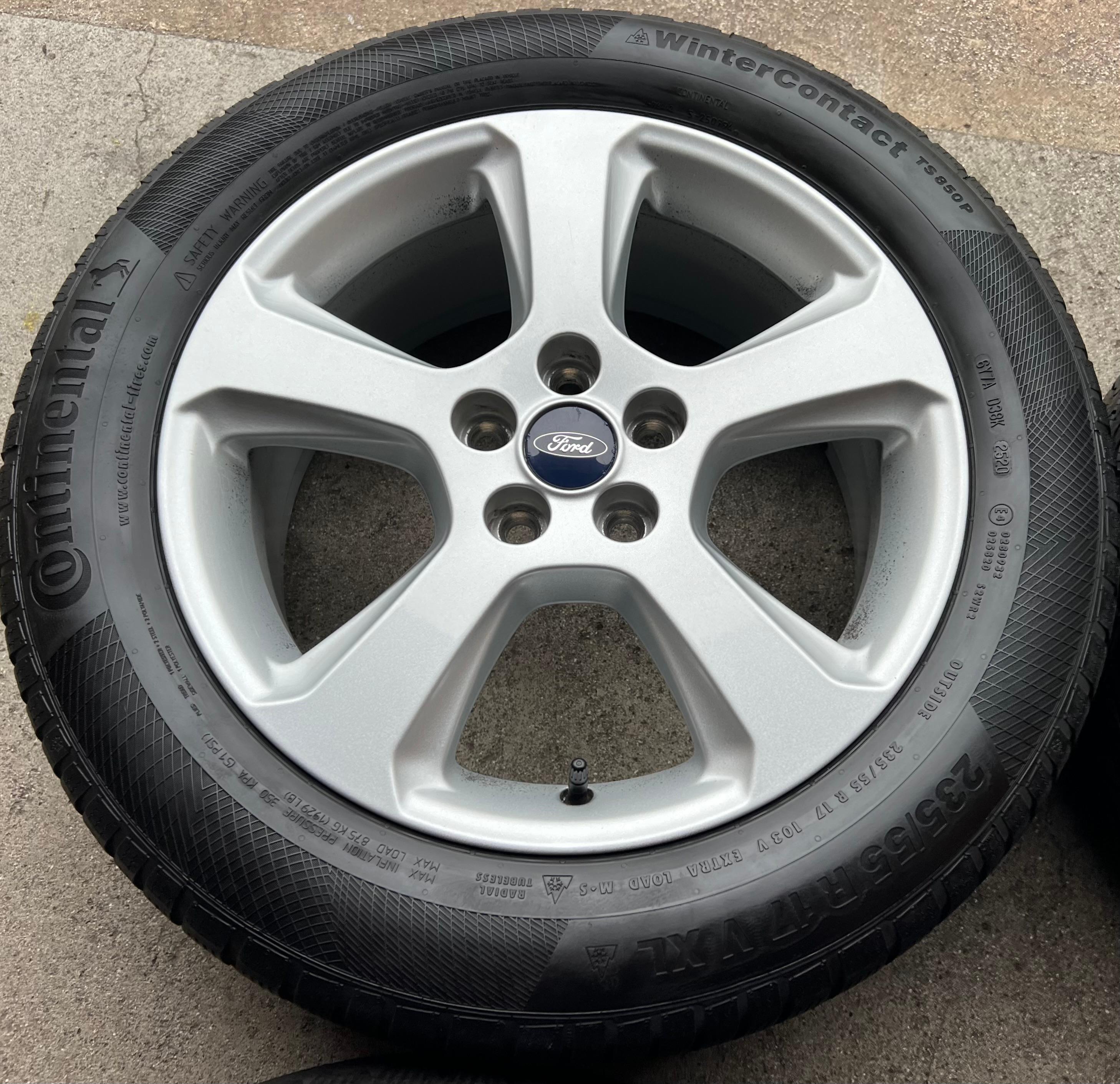 4 CERCHI IN LEGA ORIGINALI DA 17" FORD GALAXY III S-MAX II WA6 EM2C-1007-K1A RDKS