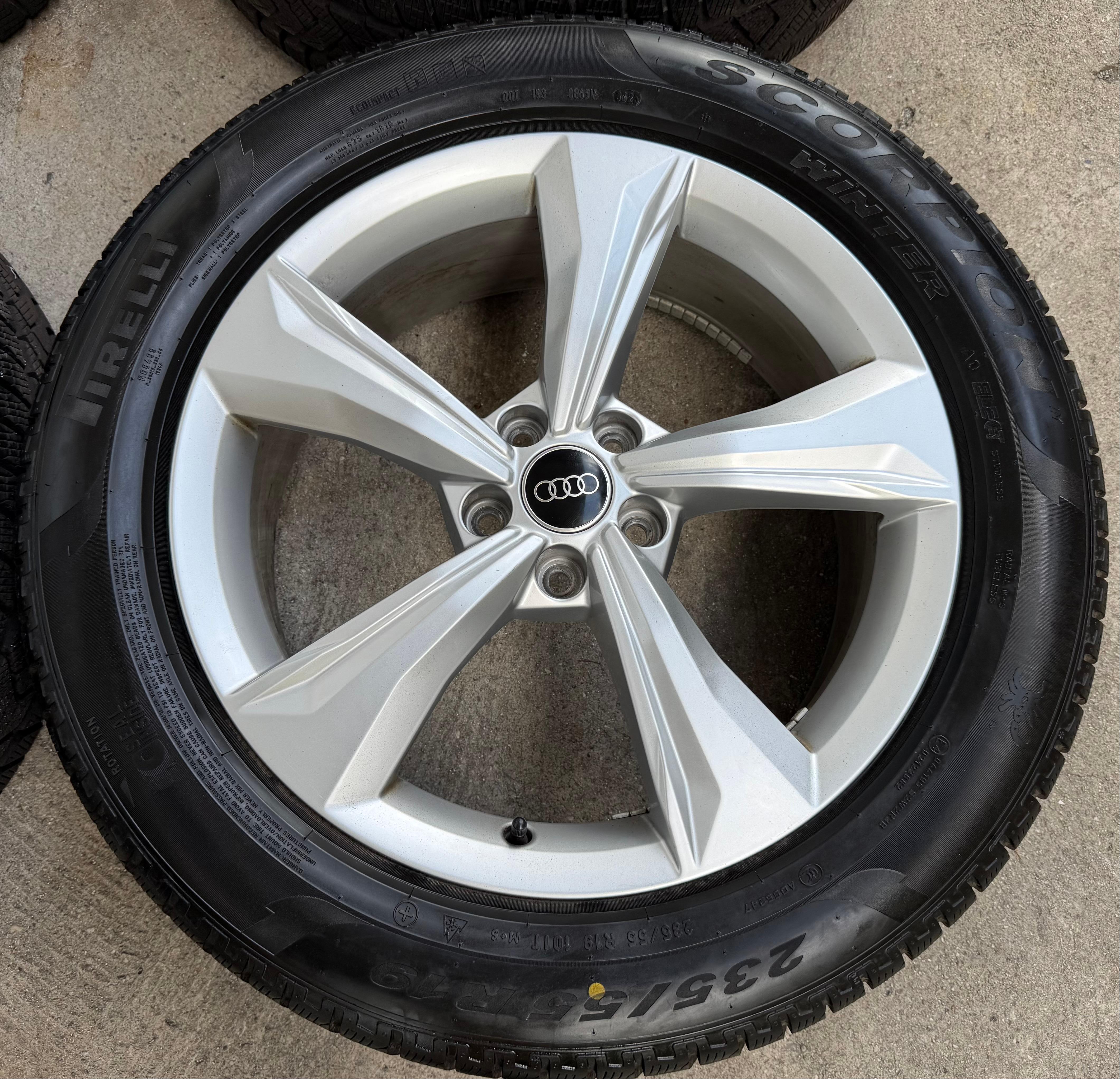 4 Original 19" Alu Winterräder Audi Q5 SQ5 FY 80A601025K 235/55R19 101H Pirelli 2025