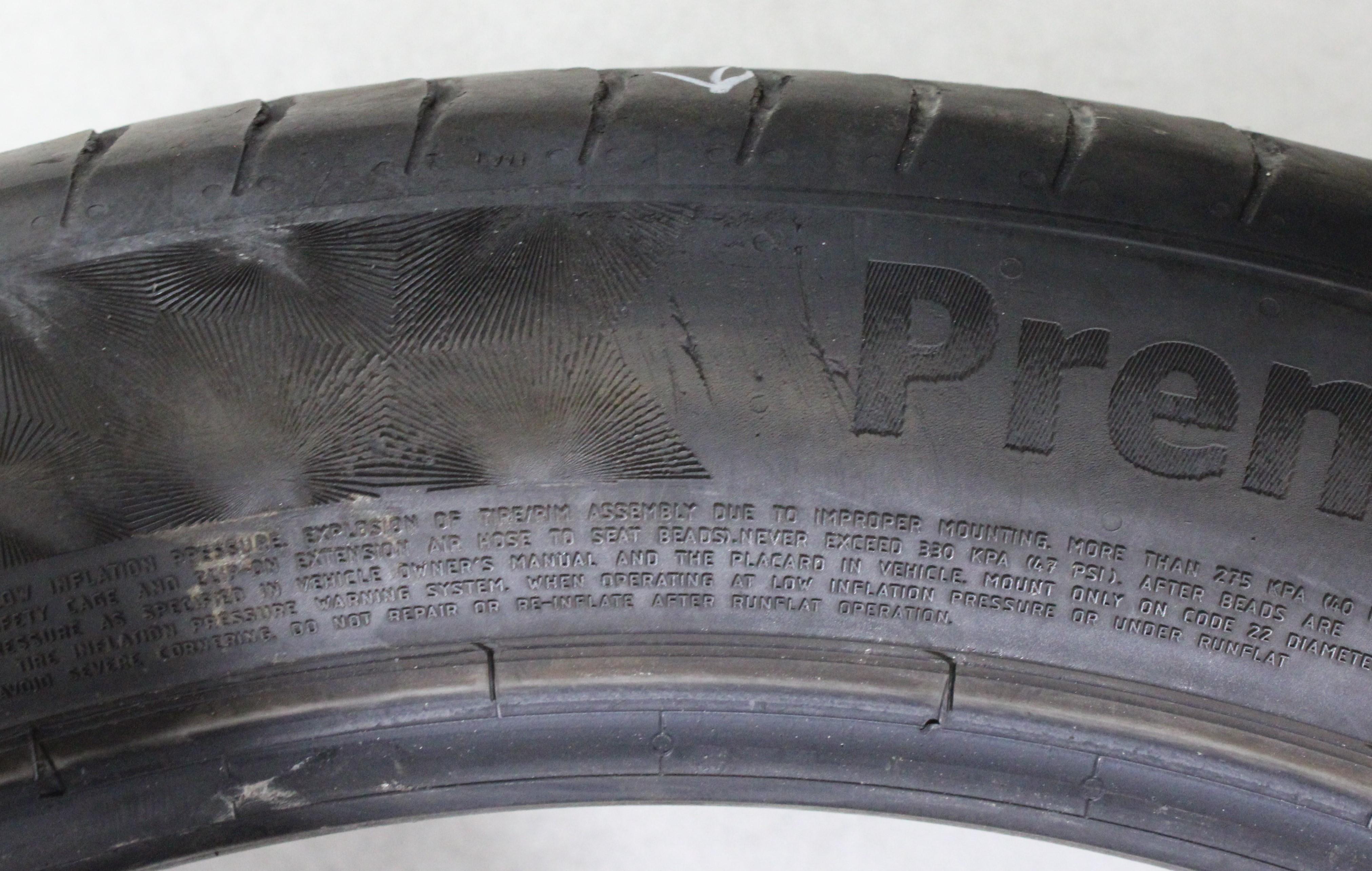 2 x 275/40R22 107Y Sommerreifen Continental Premium Contact 6 SSR* Runflat 4,5-5mm 2023 XL
