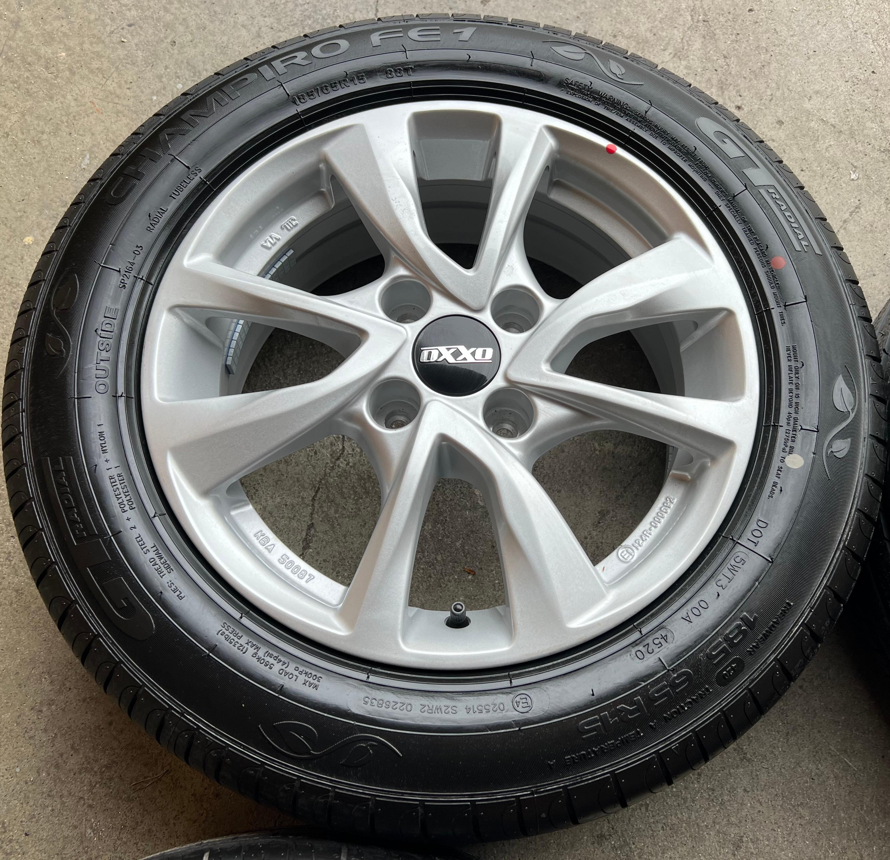 4 ALU SOMMERRÄDER 185/65R15 88T OPEL CORSA-F PEUGEOT 208 NEU 2020 FREIHAUS
