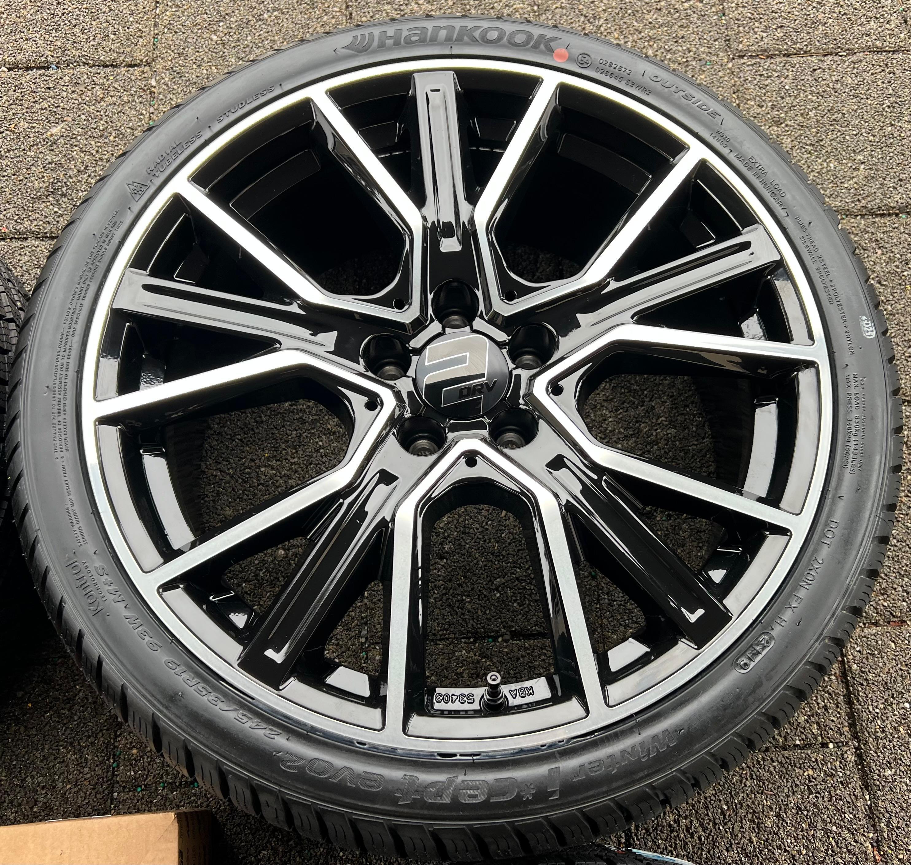 4 ALU 19" WINTERRÄDER AUDI A4 8K B8 8W B9 245/35R19 93W HANKOOK FREIHAUS