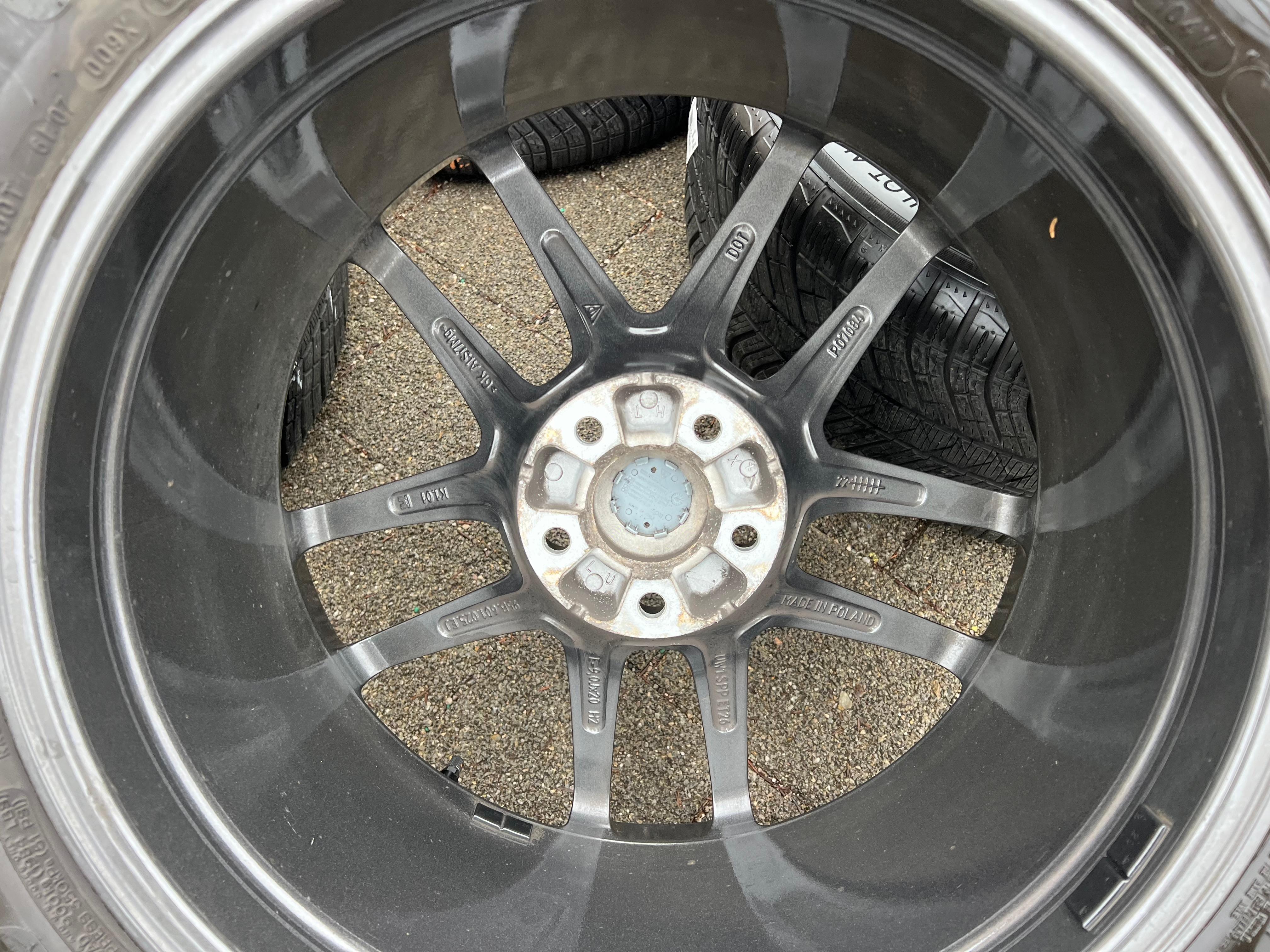 4 ORIGINAL 20" ALU WINTERRÄDER PORSCHE MACAN 265/45R20 104V 295/40R20 106V RDKS