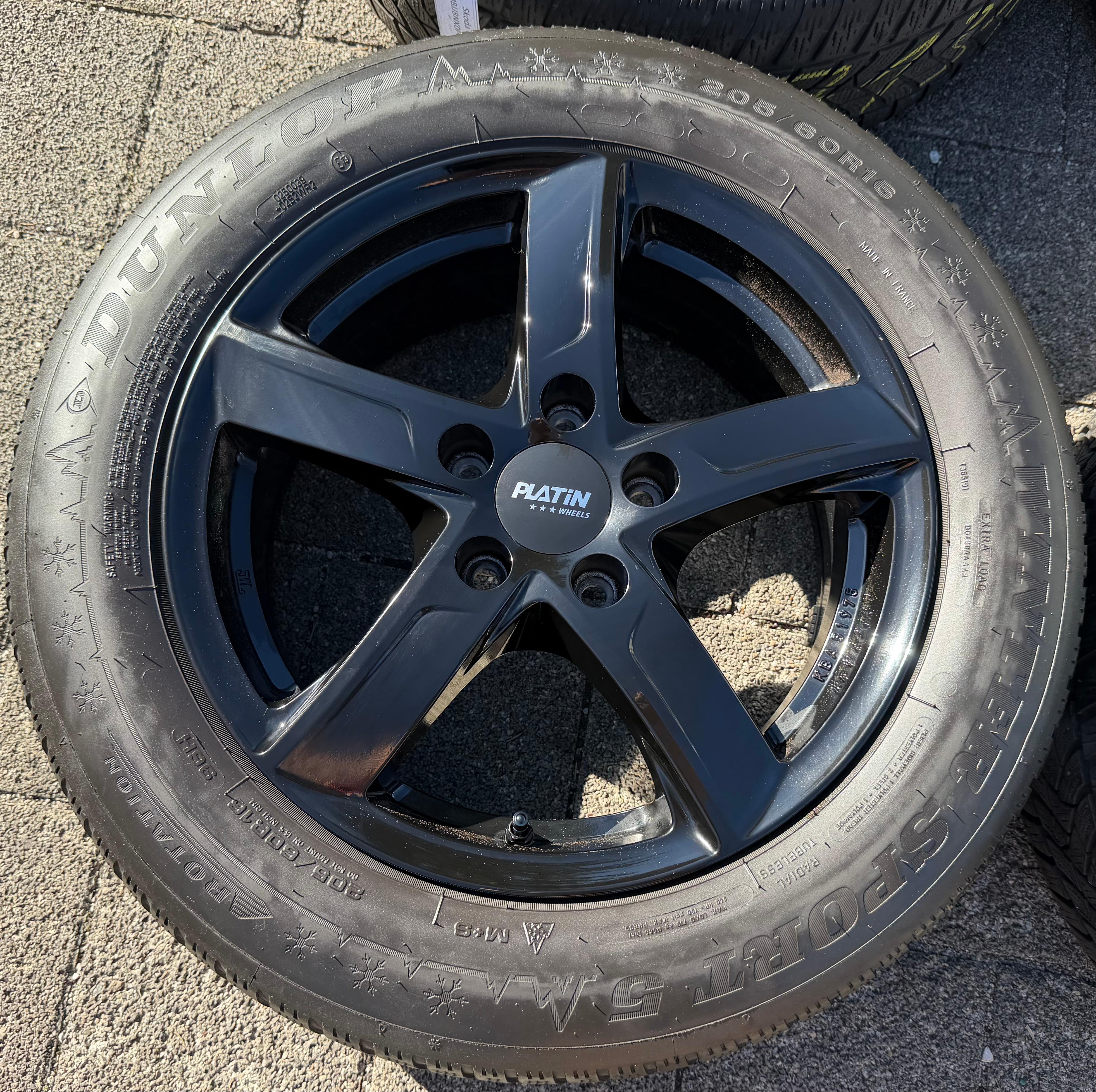 4 ALUFELGEN 16" VW TOURAN GOLF T-ROC CADDY AUDI A3 SEAT ALTEA SKODA LEON OCTAVIA