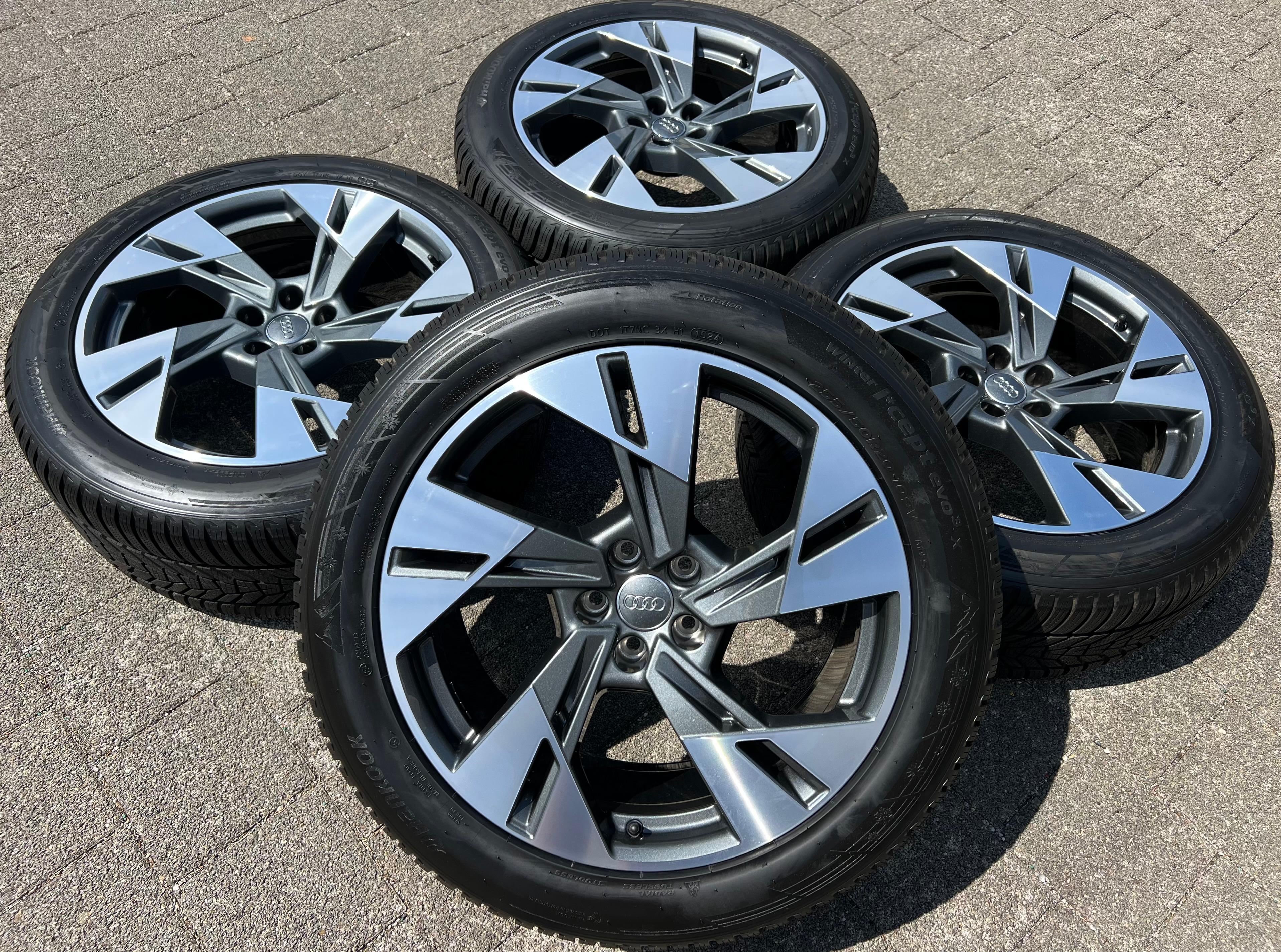 4 ORIGINAL 20" ALU WINTERRÄDER AUDI E-TRON Q8 ETRON 4KE601025T 255/50R20 109V