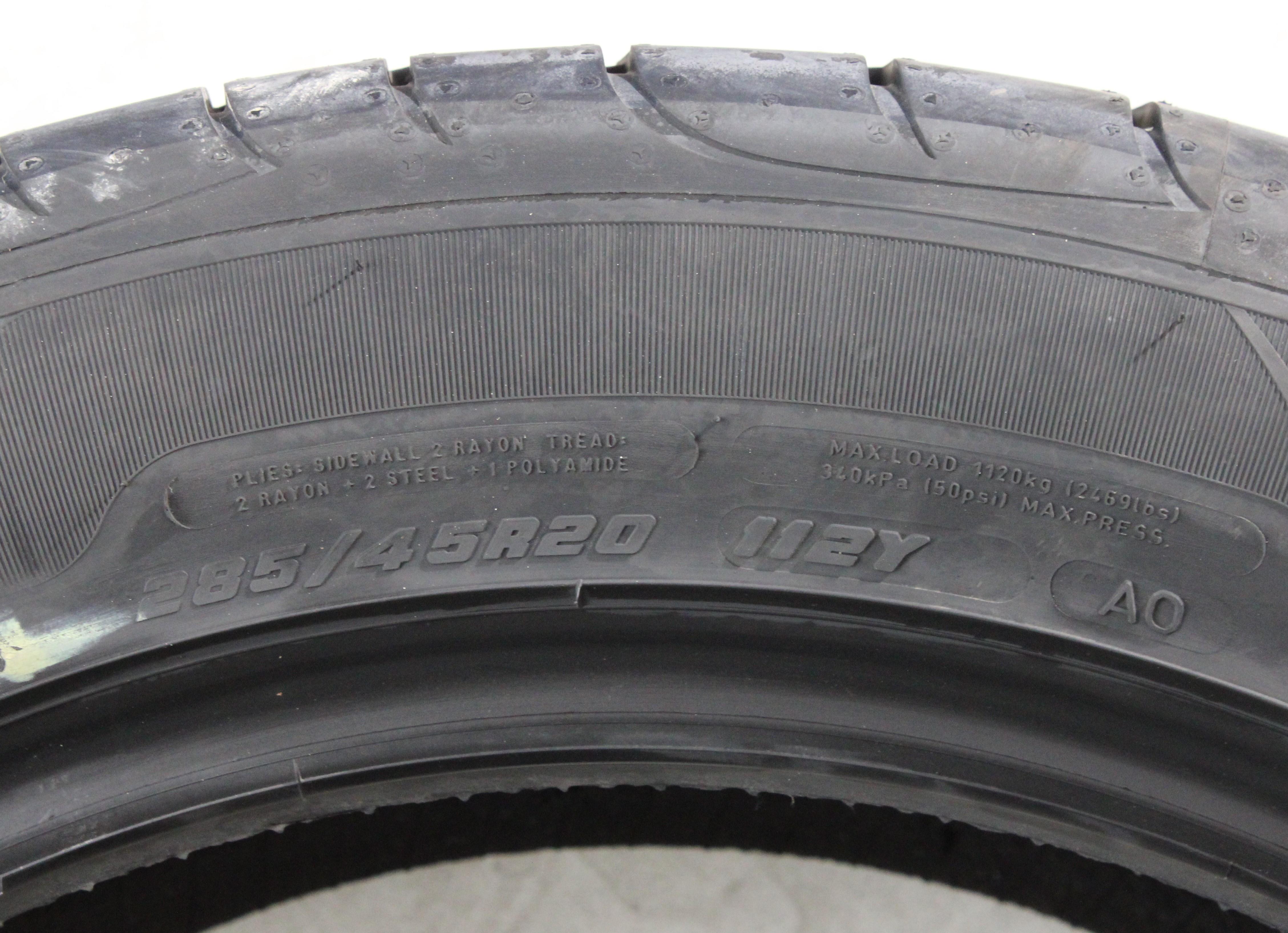 1 neumático de verano 285/45R20 112Y Goodyear Eagle F1 Asymmetric 2 SUV.4x4 AO 2022