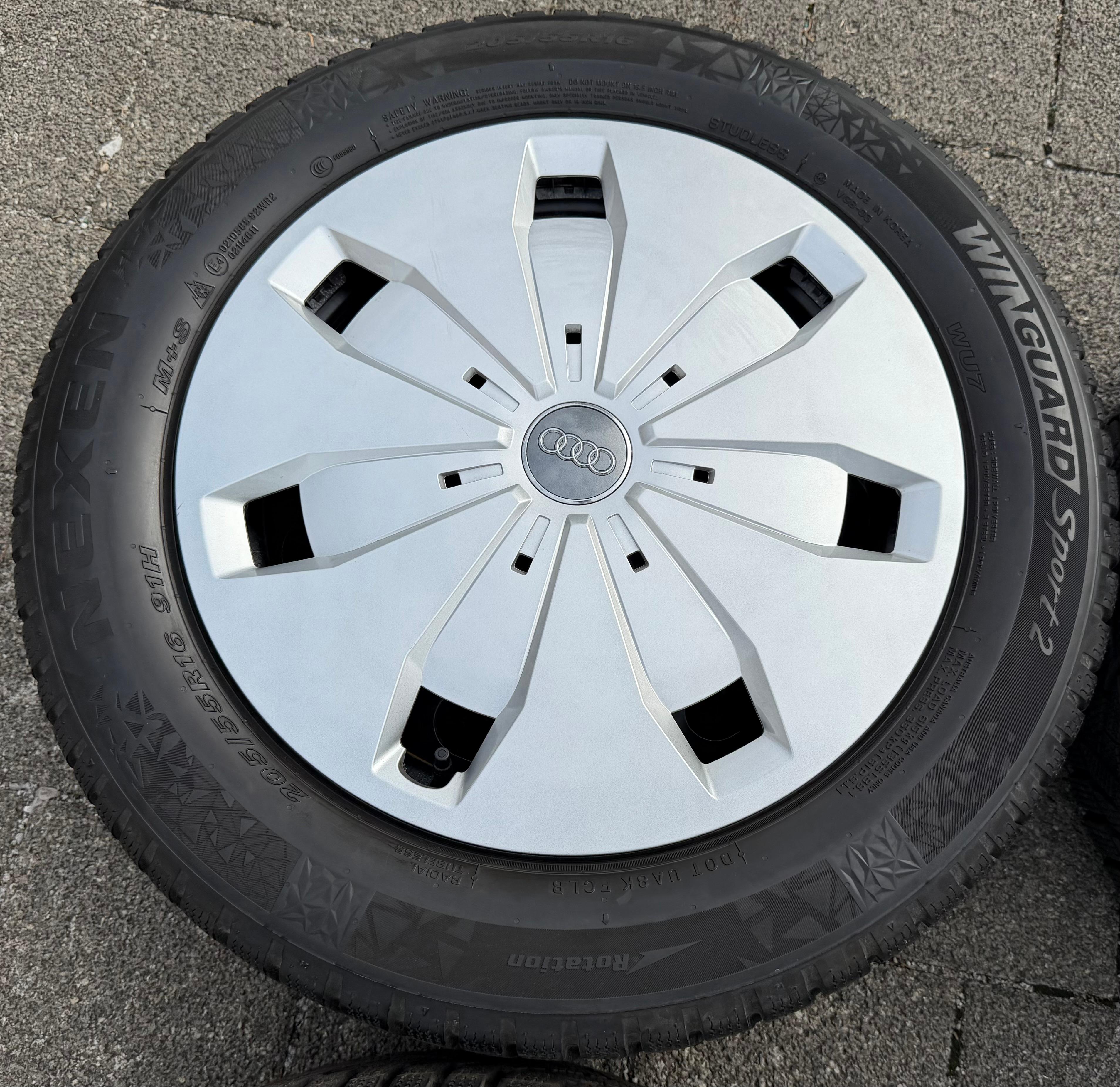 4 Winterräder Audi A3 8V Sportback Cabrio  205/55R16 91H Nexen 8V0601027A 2022