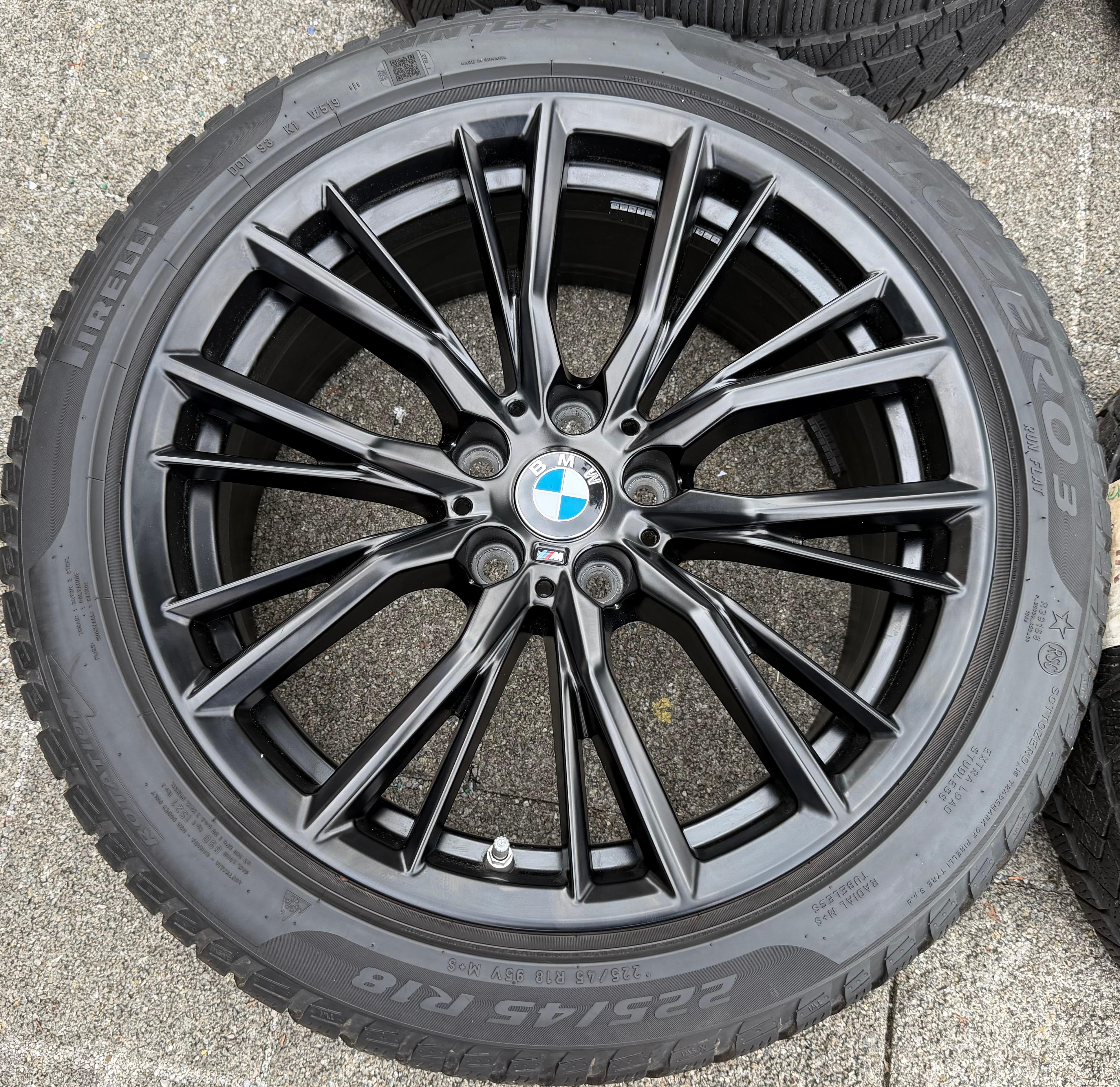 4 Original 18" Alu Winterräder BMW 3ER Reihe G20 G21 4ER G22 G23 2ER G42 M796 RDKS
