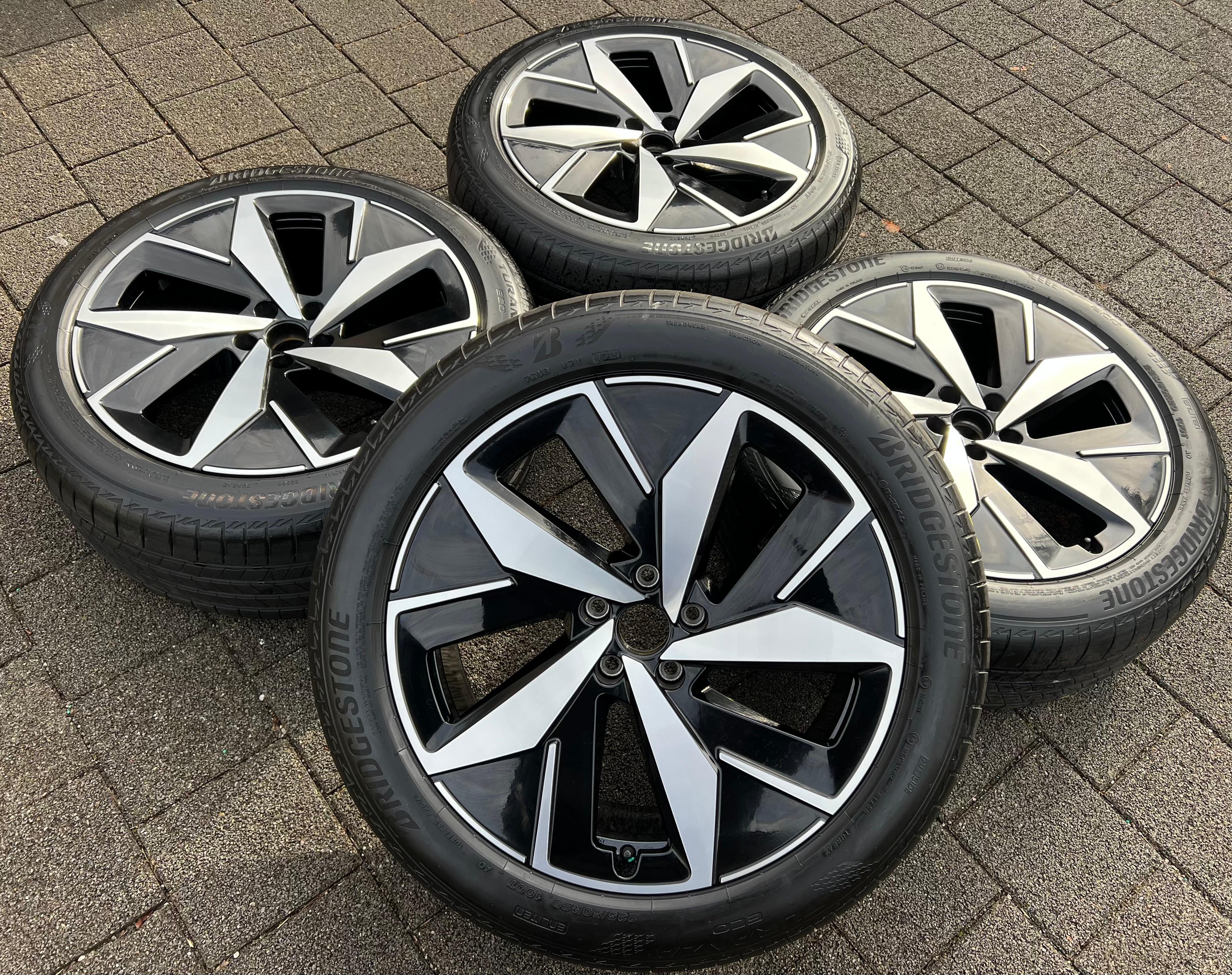 4 ORIGINAL 20" ALU SOMMERRÄDER VW ID4 ID.4 ID5 ID.5 DRAMMEN 11A601025G 11A601025J