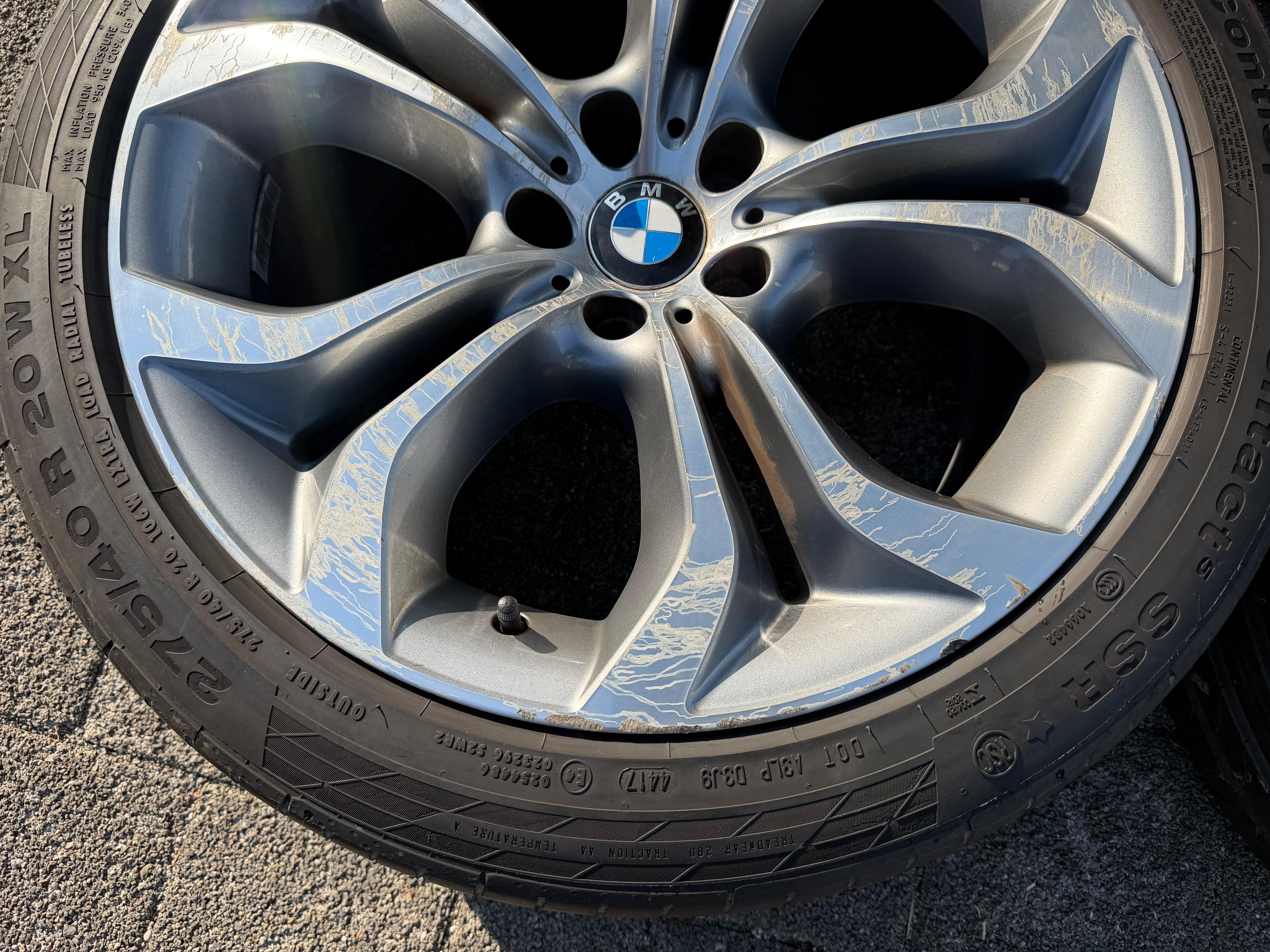 4 Original 20" Alu Sommerräder BMW X5 E70 F15 275/40R20 106W 315/35R20 110W Styling 336