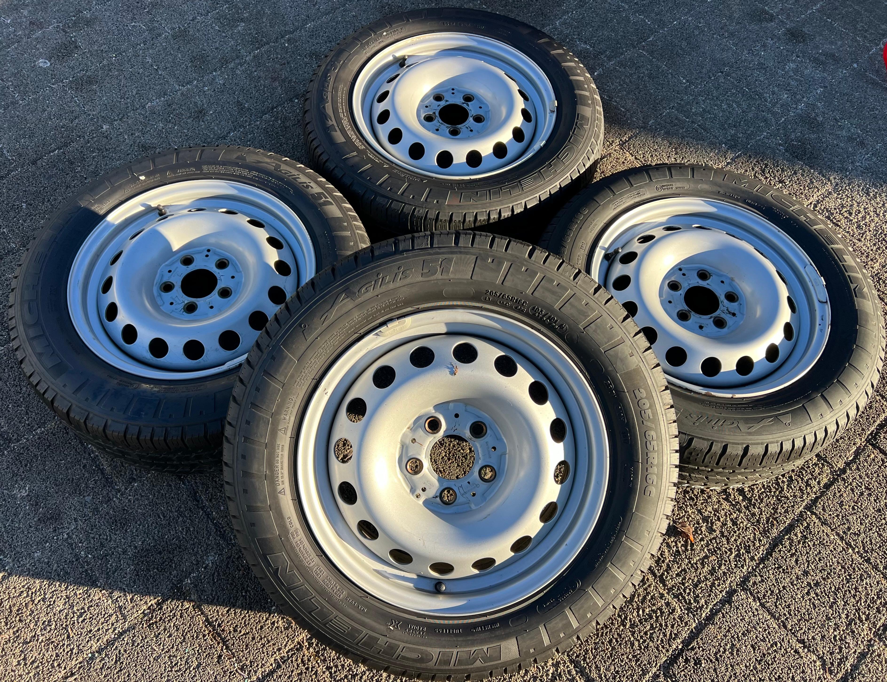 4 SOMMERRÄDER MERCEDES VITO V-KLASSE W447 W639 205/65R16C 107/105T MICHELIN