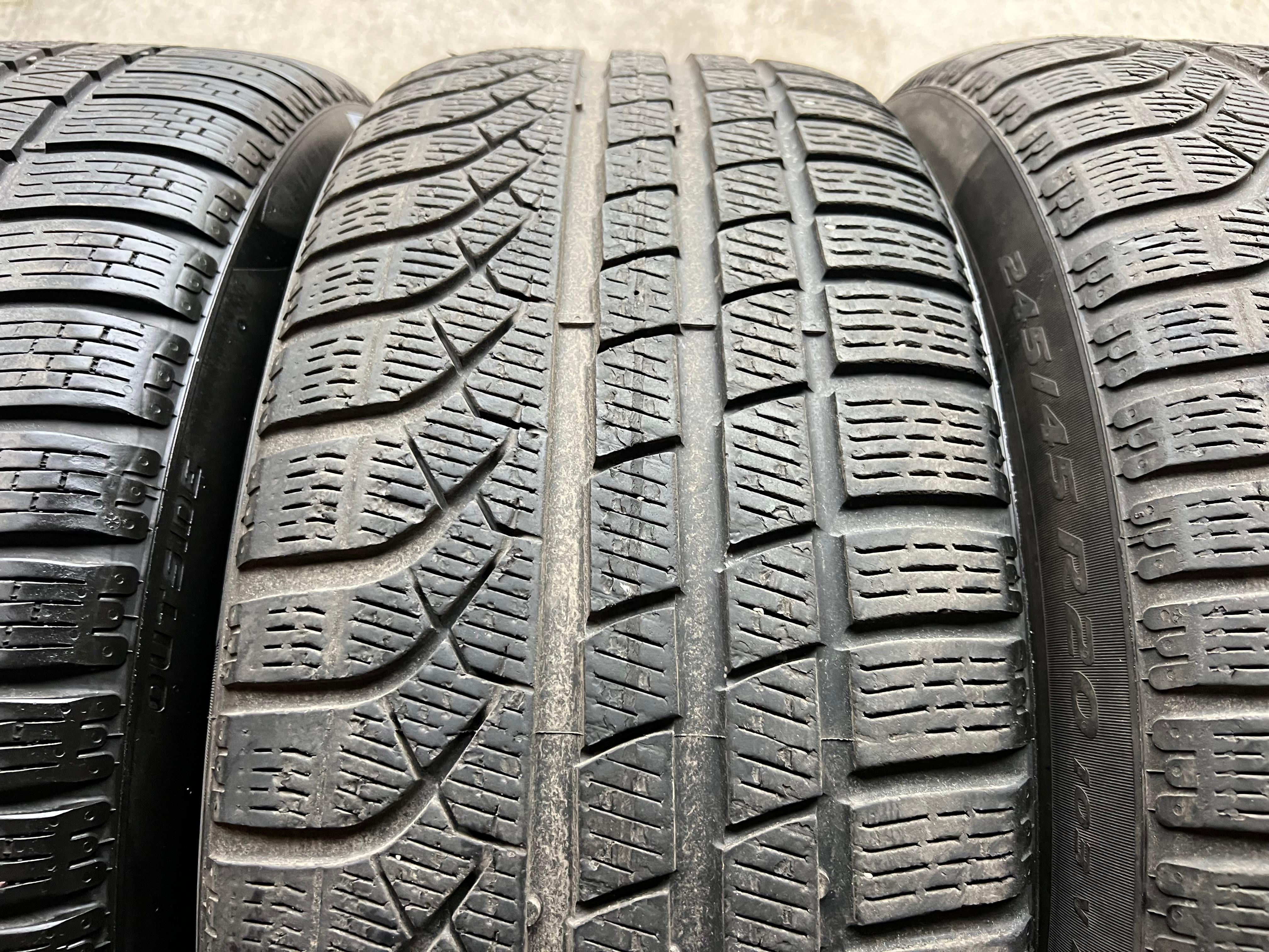 4 ORIGINAL 20" ALU WINTERRÄDER PORSCHE TAYCAN PIRELLI RDKS 2021