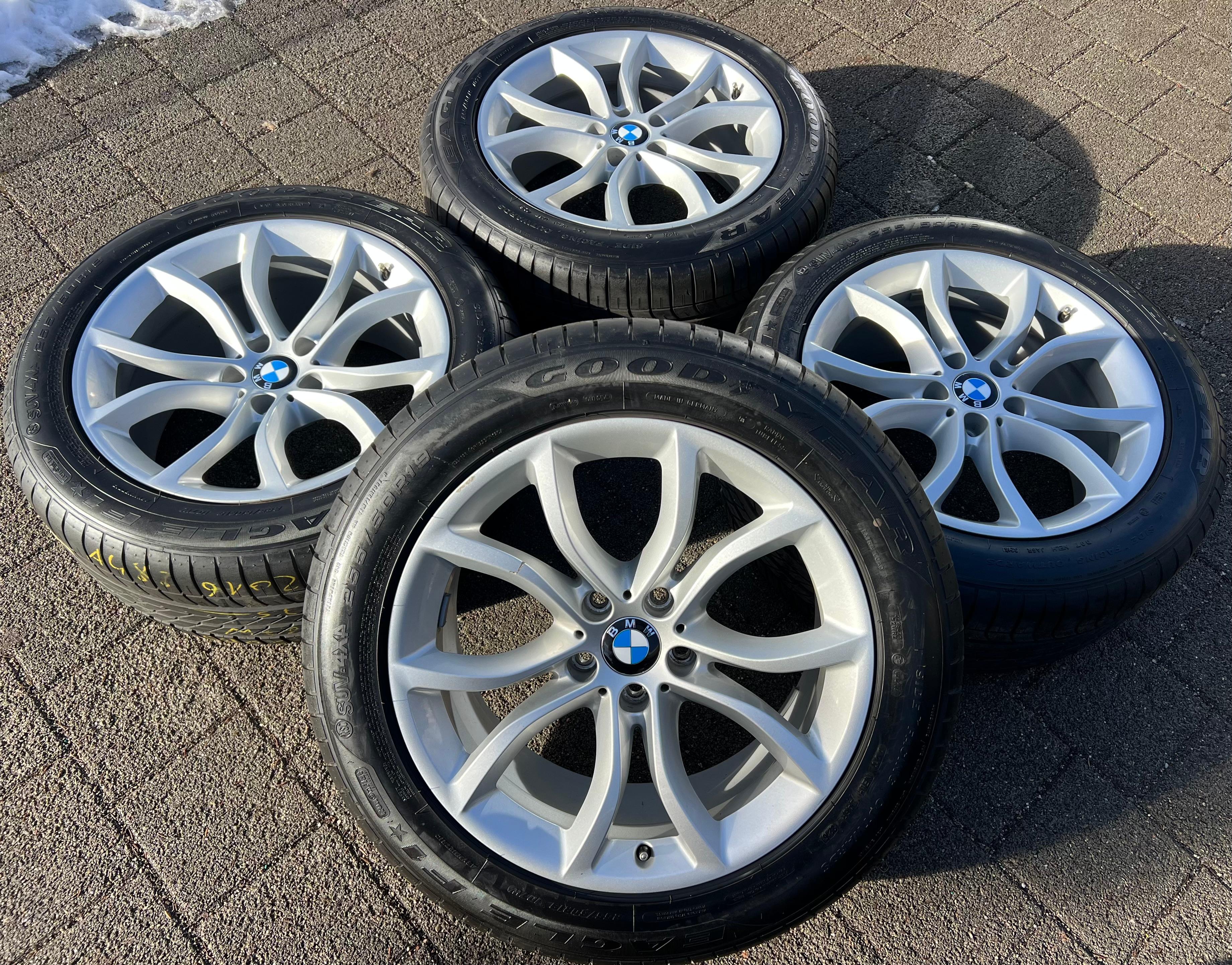 4 ORIGINAL 19" ALU SOMMERRÄDER BMW X6 F16 2016 255/50R19 107W FREIHAUS