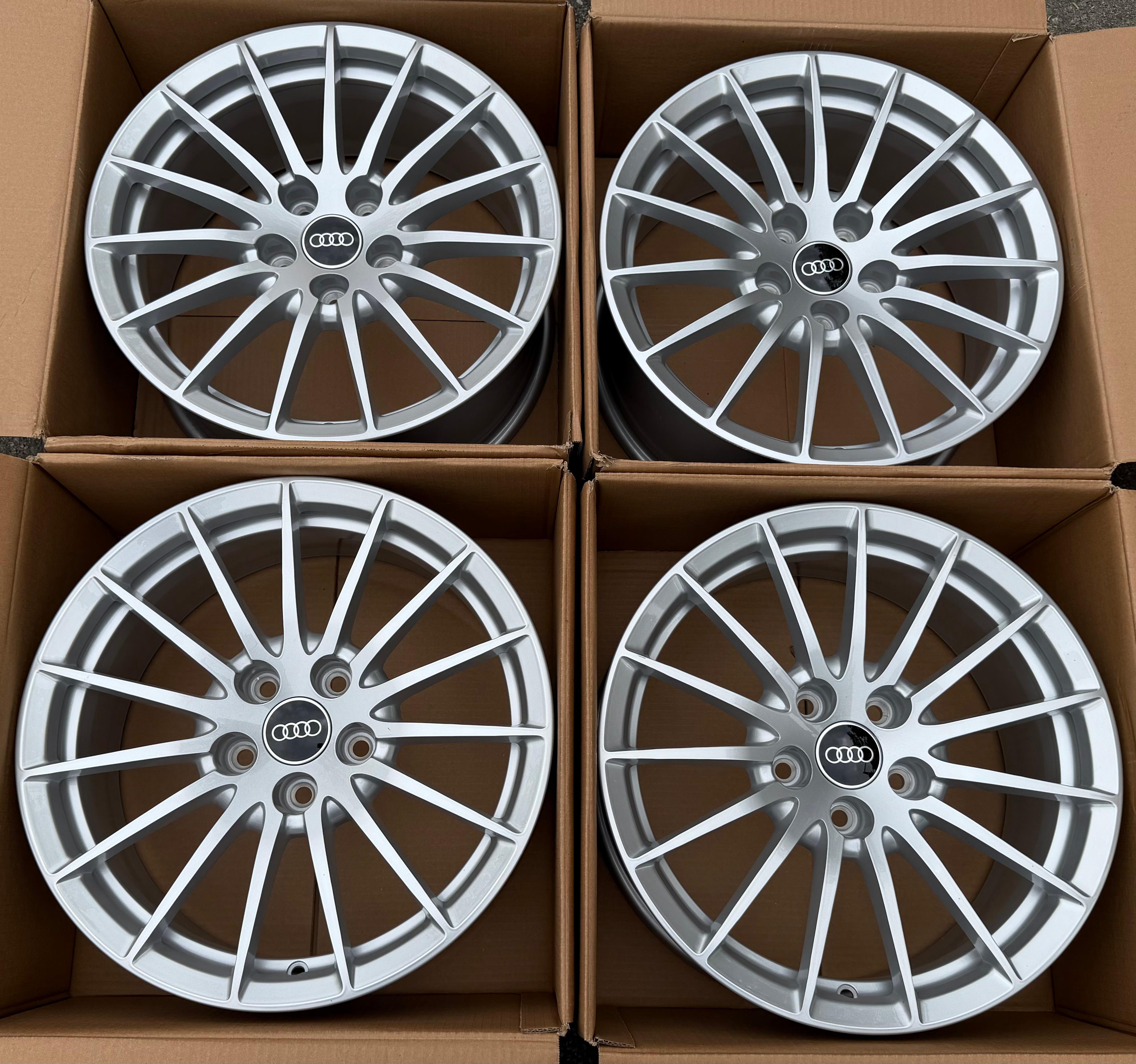 4 jantes alu d'origine 17" pour Audi A5 F5 8W 8W0601025AE 7,5x17 ET29 neuves