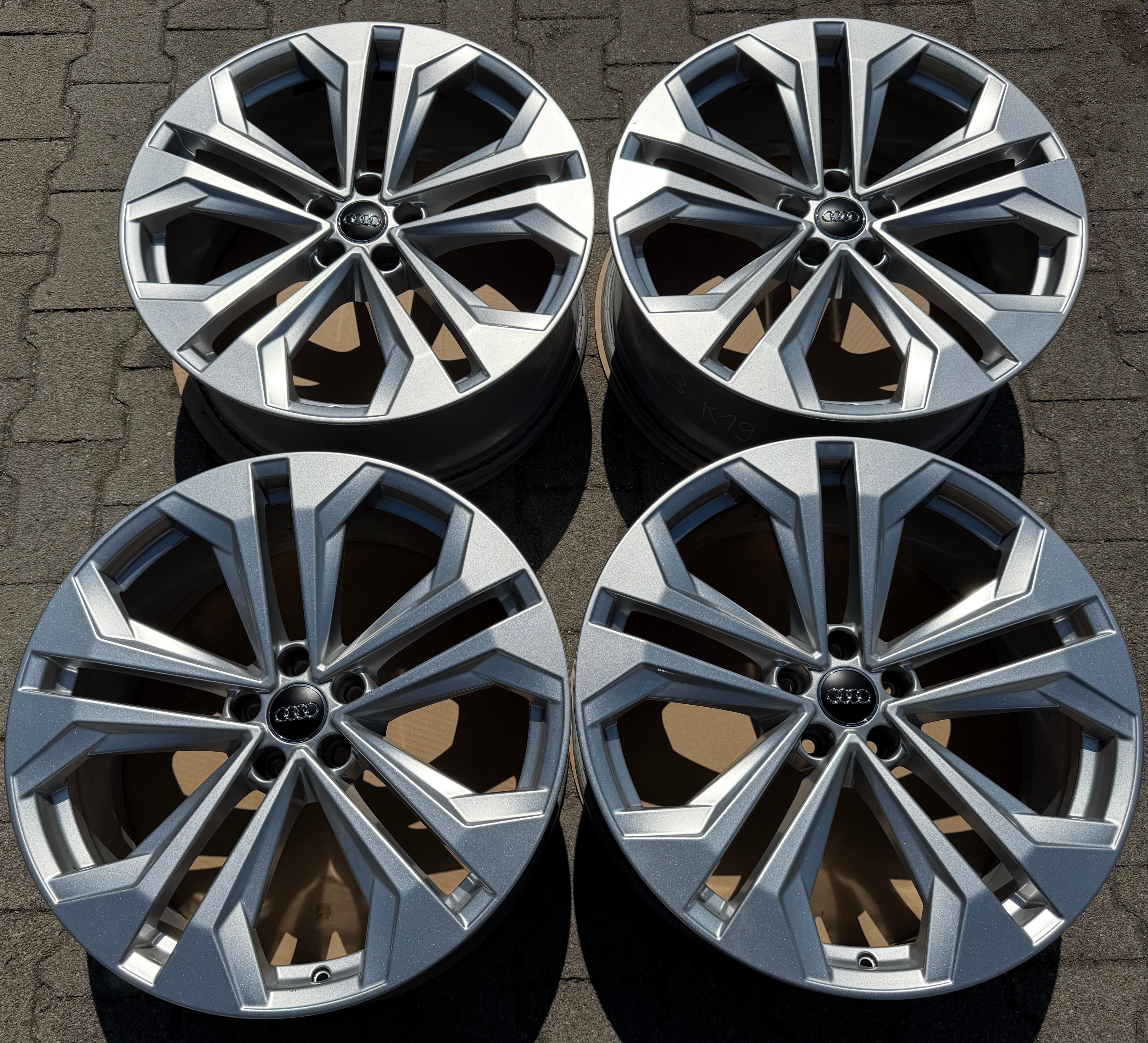 4 ORIGINAL 21" ALUFELGEN AUDI A6 ALLROAD 4K 4AH 4K9601025 8,5x21 ET37