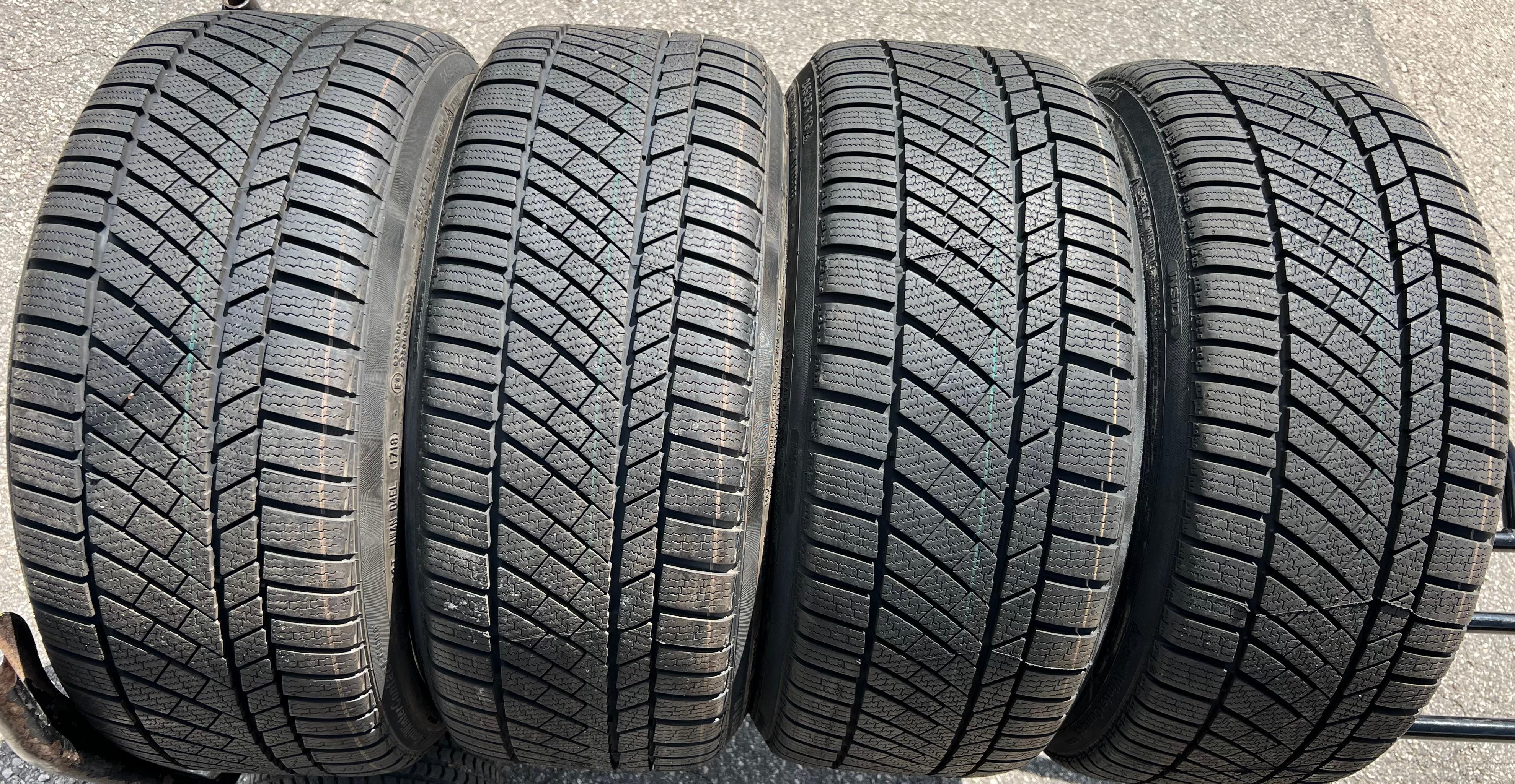 4 ORIGINAL 19" ALU WINTERRÄDER AUDI TT TTS 8S 8S0601025BD 9x19 ET52 CONTINENTAL 2018