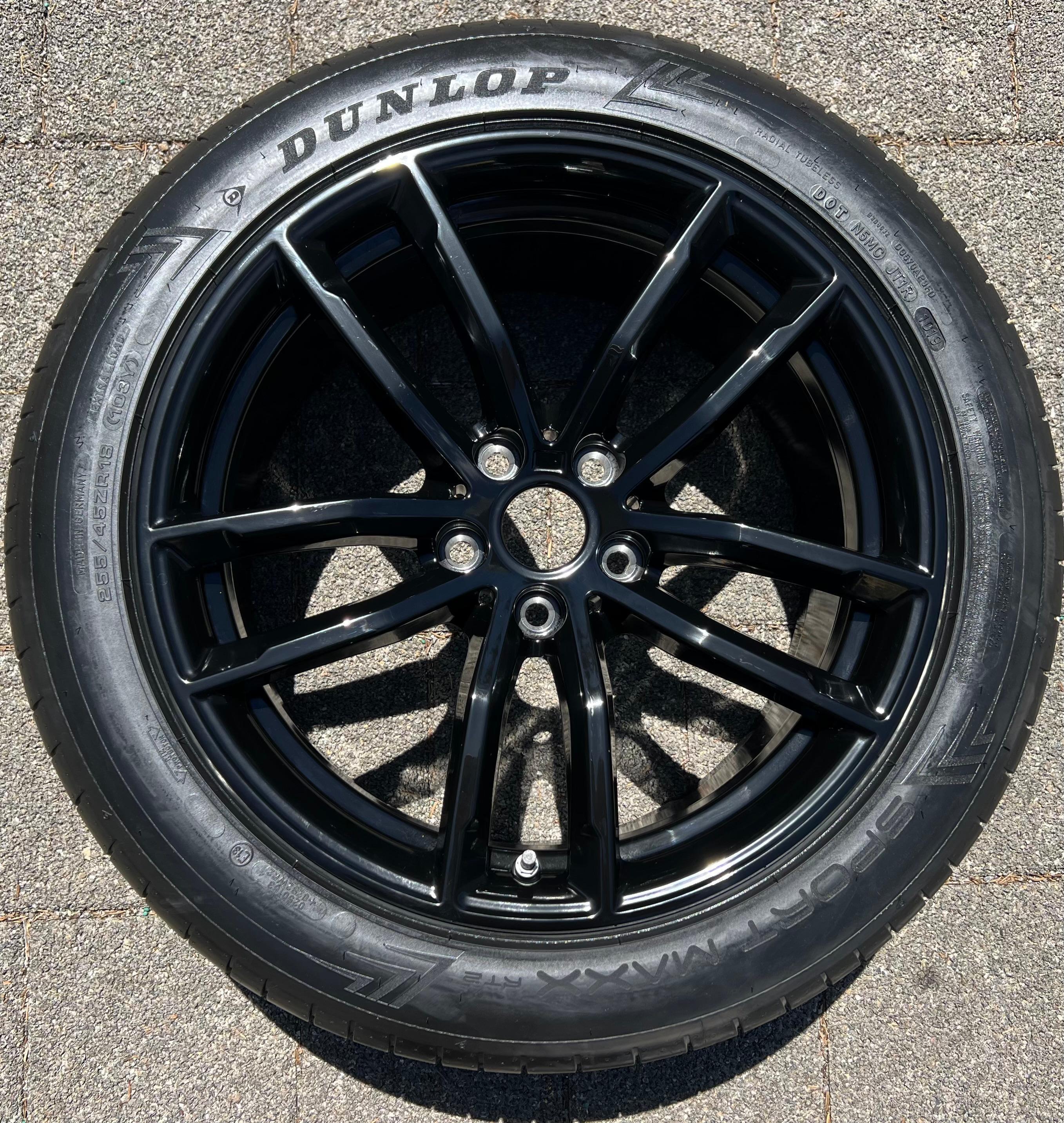 1 jante alu d'origine 18" pour BMW Série 5 G30 G31 8098916 9x18 ET44 avec système de surveillance de la pression des pneus (TPMS), livraison gratuite