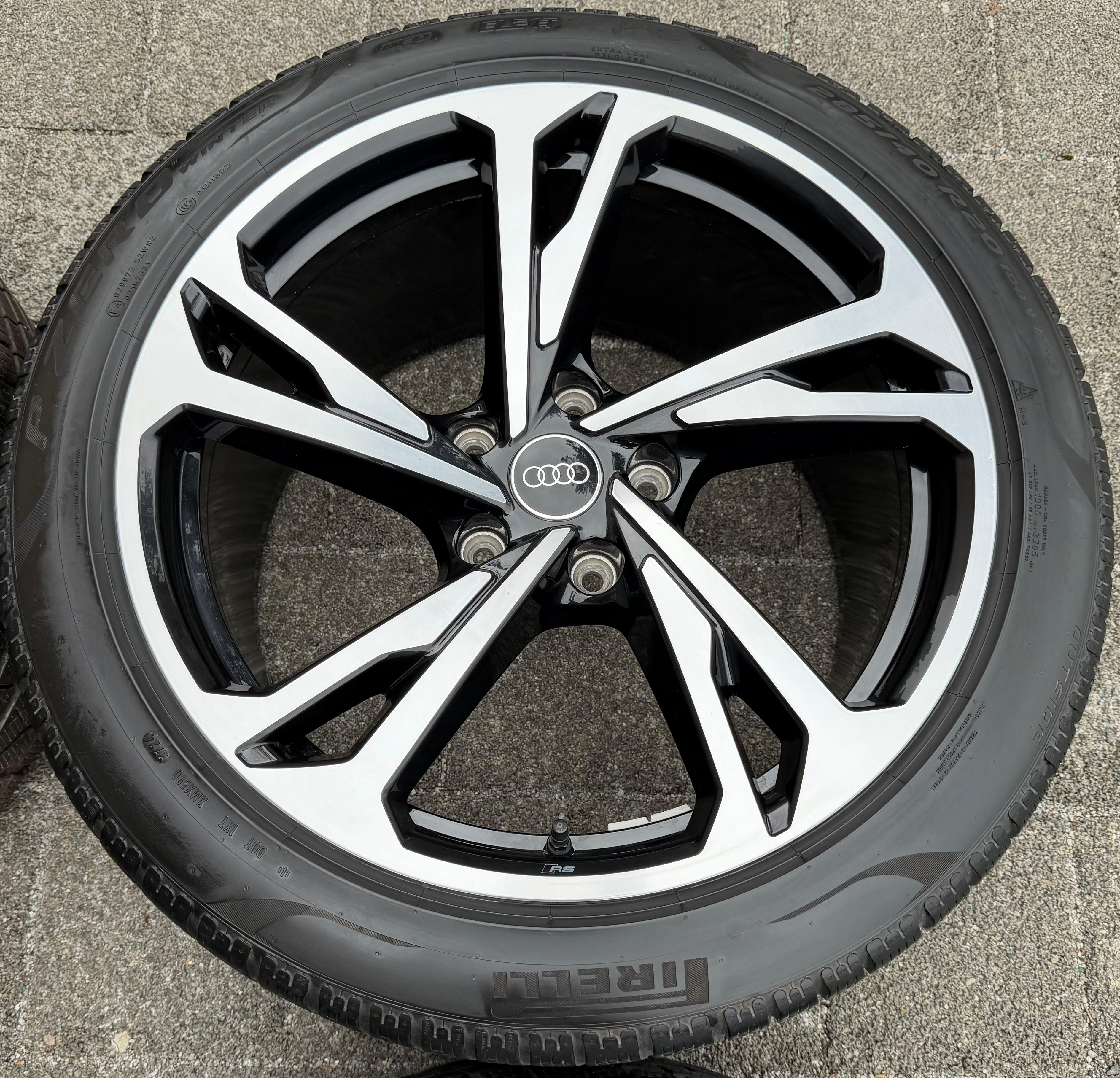 4 ORIGINAL 20" ALU WINTERRÄDER AUDI ETRON E-TRON GT 4J3601025AM 4J3601025AL