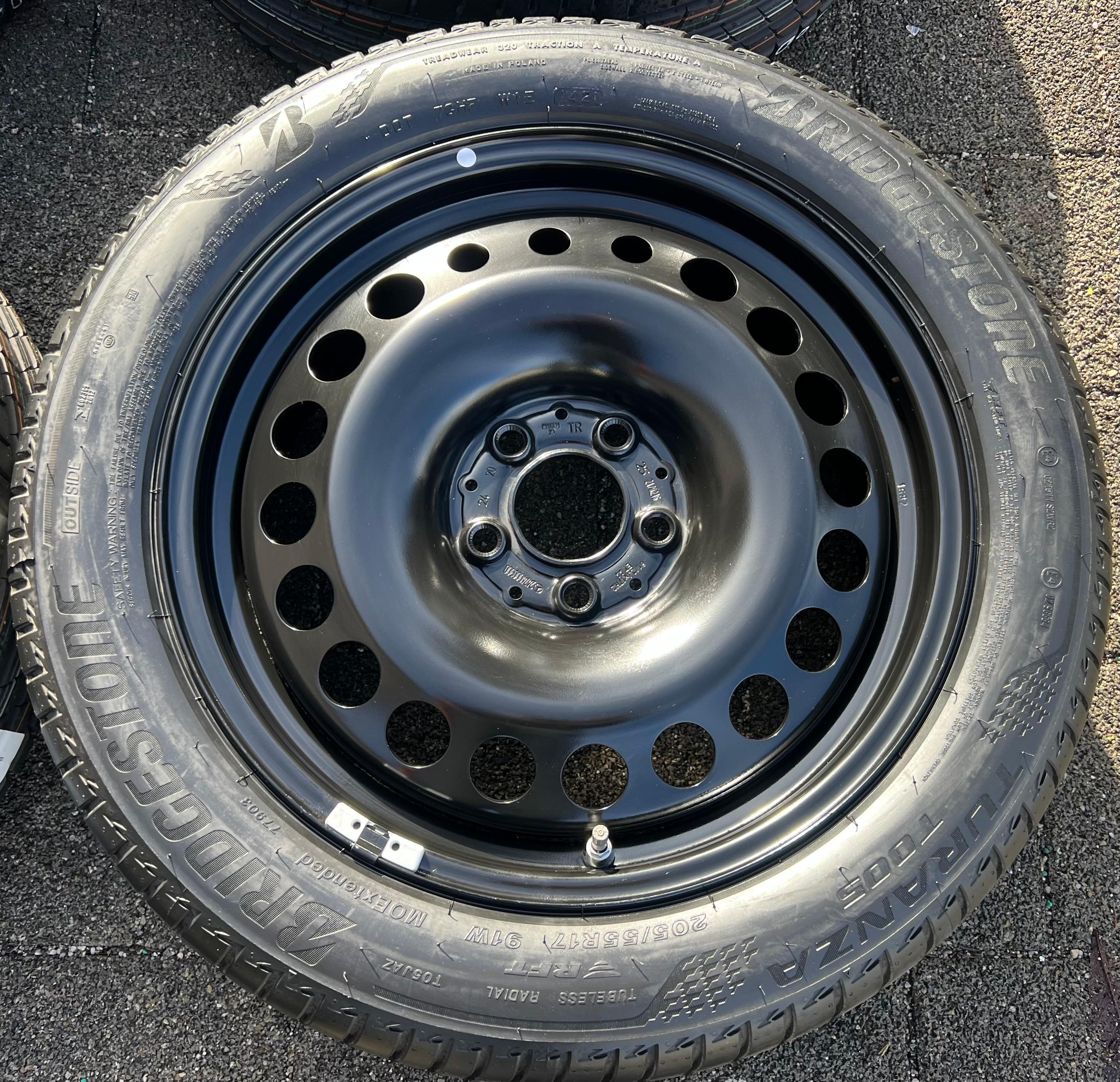 4 ORIGINAL 17" SOMMERRÄDER MERCEDES A-KLASSE 177 B-KLASSE 247 CLA 118 BRIDGESTONE