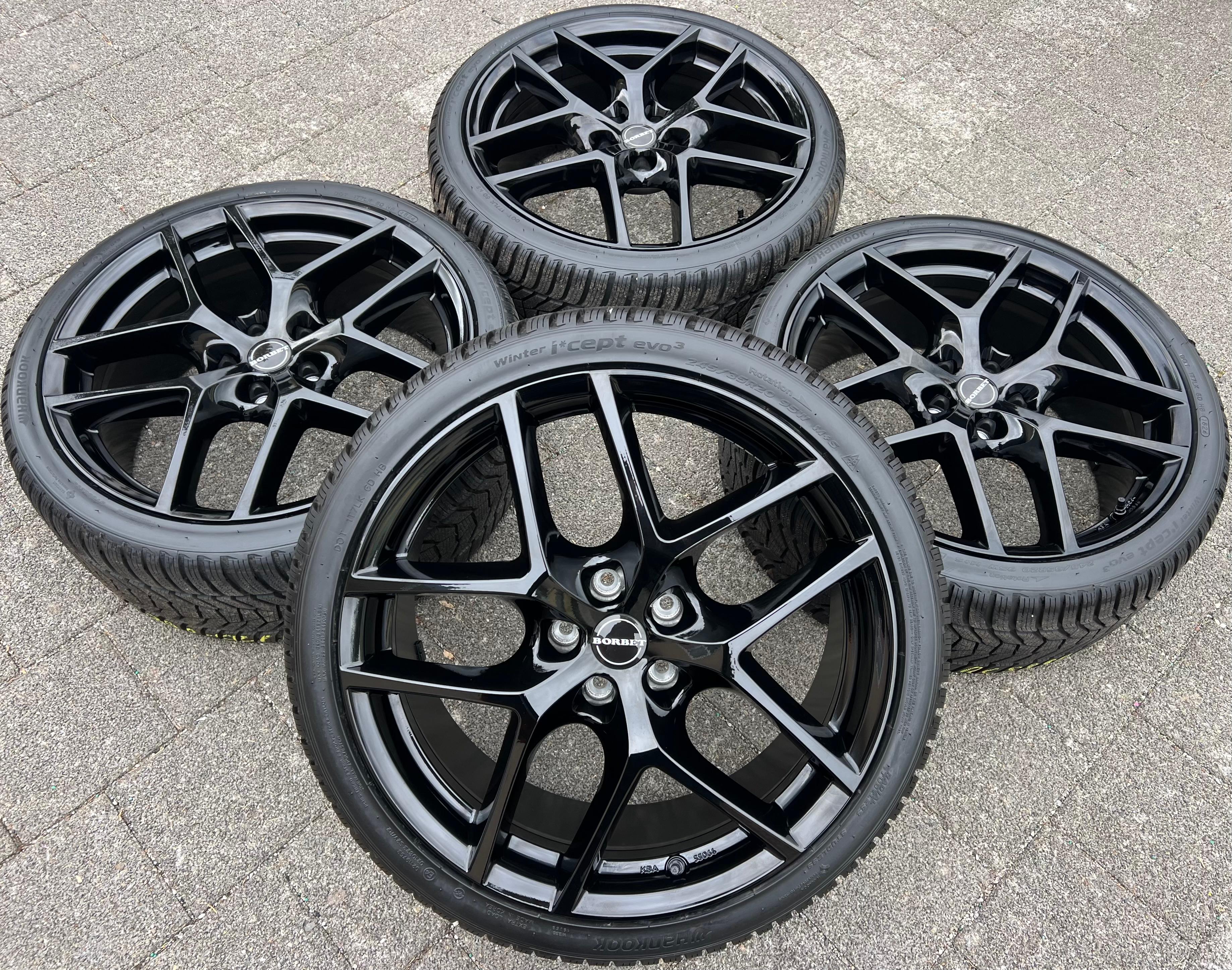 4 ALU 20" WINTERRÄDER TESLA MODEL 3 003 245/35R20 95W HANKOOK 2024 RDKS