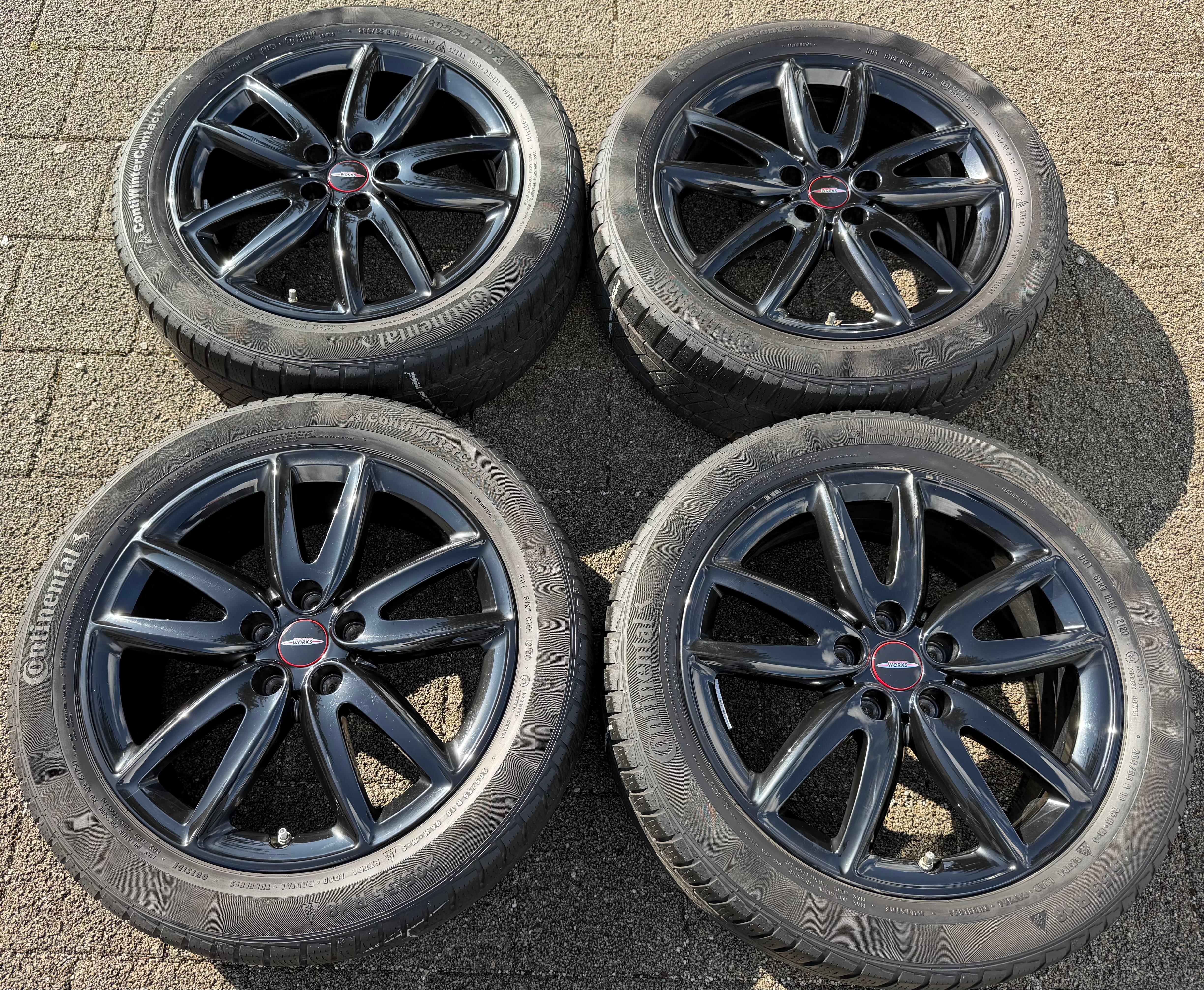 4 ORIGINAL 18" ALU WINTERRÄDER MINI COUNTRYMAN F60 JCW GRIP SPOKE 815 6887611