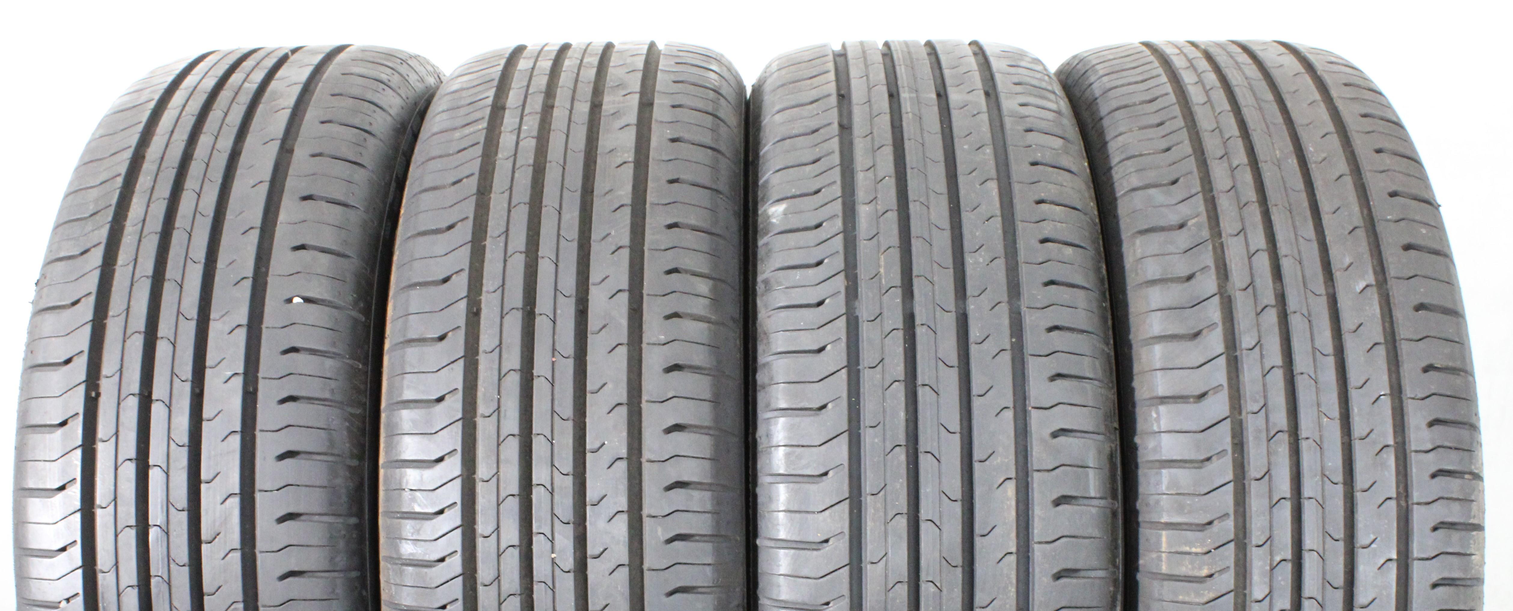 4 x 215/60R17 96H Sommerreifen Continental Premium Contact 5 2x 6,5-7mm und 2x 6-6,5mm 2019
