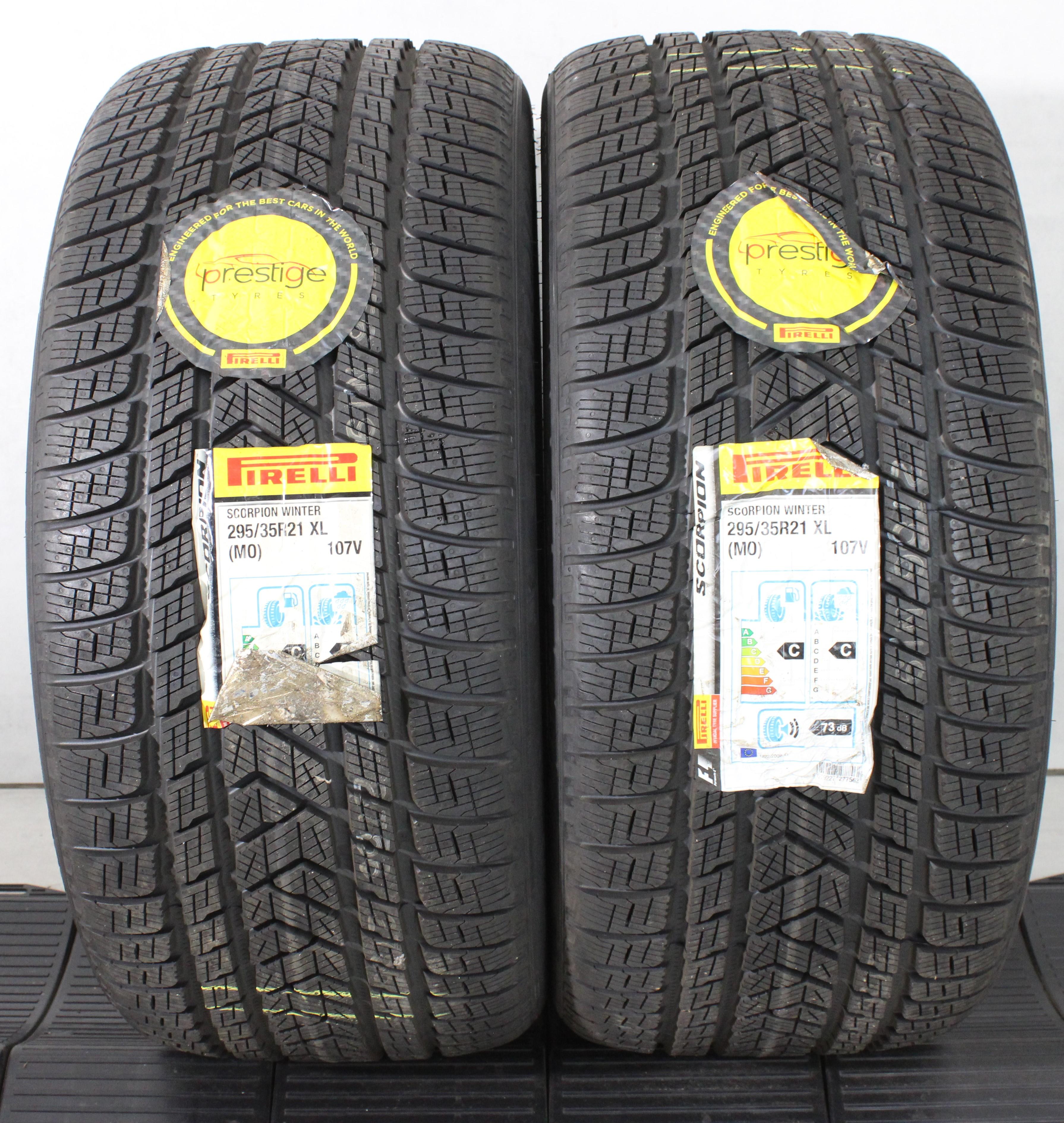 2 x 295/35R21 107V Winterreifen Pirelli Scorpion Winter MO 2018 XL
