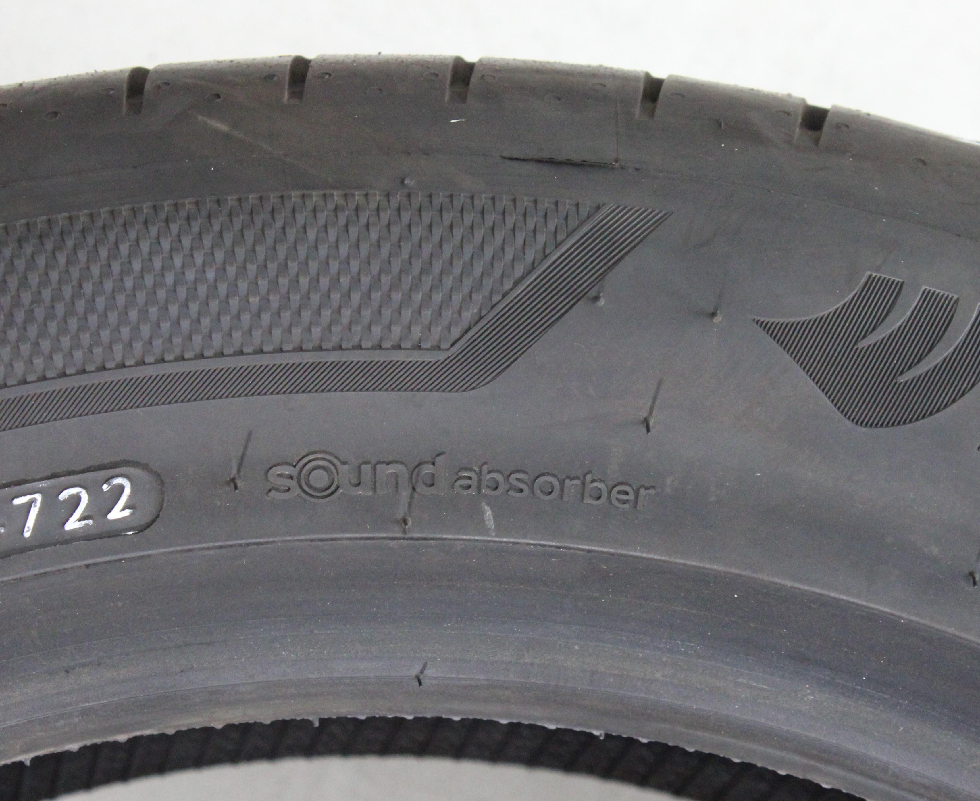 2 pneus d'été Hankook Ventus S1 Evo 3 EV T1 255/45R19 104W, profil complet, 2022, silencieux