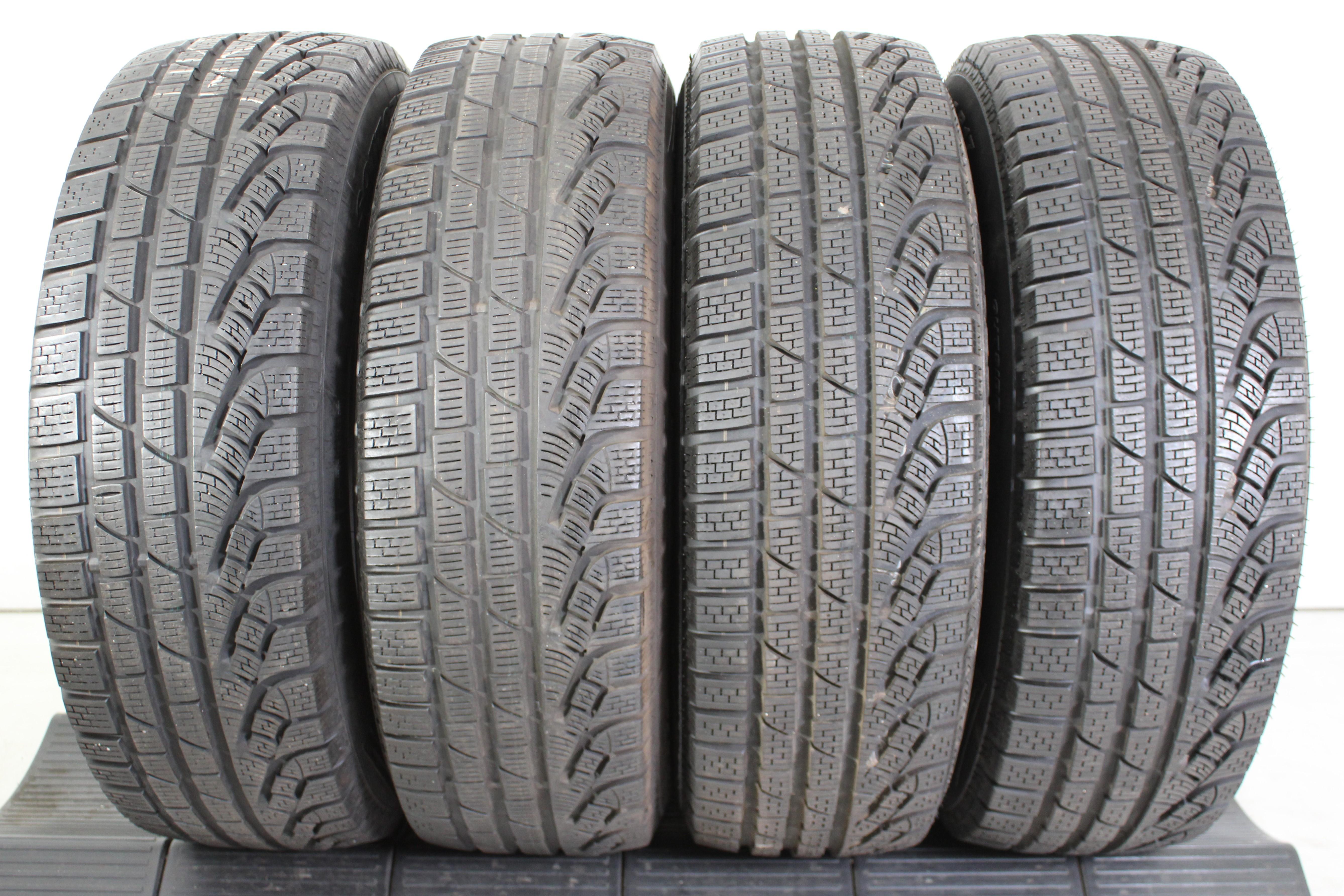 4 x 225/65R17 102H Winterreifen Pirelli Sottozero Winter 210 Serie 2 AO 2x5,5-6mm/2x8mm 2x2016/2x2019